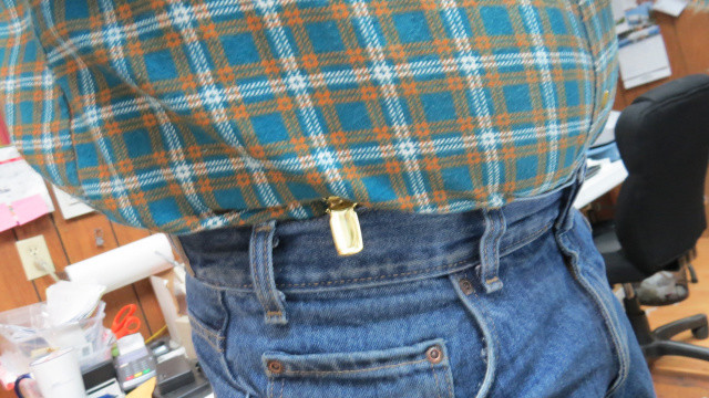 Men’s Suspenders Set of Four Clip-On Horizontal, Keep Pants Up, USA Made