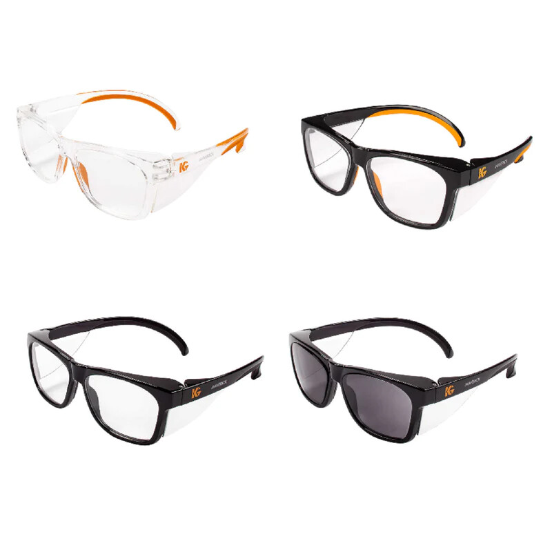 1 Kleenguard Maverick Protective Anti-Fog Safety Glasses Integrated Side Shields