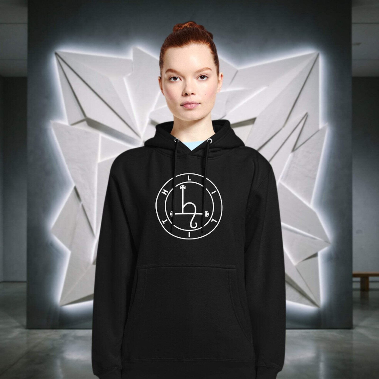 Lilith Sigil Hoodie | Occult Esoteric Symbol Witchy Unisex Pullover Hoodie