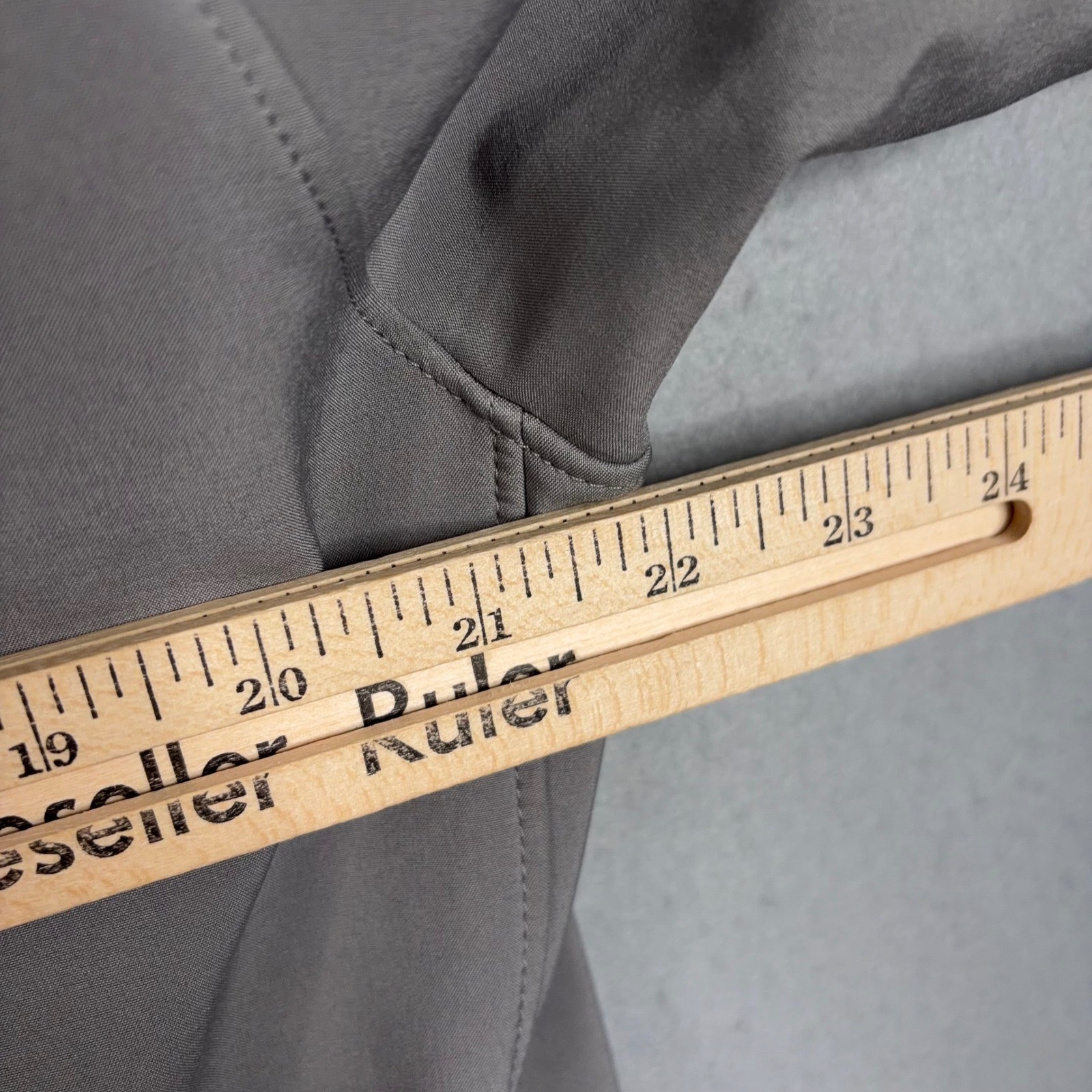The North Face Apex Bionic Mens Large Gray Two-Tone Softshell Hooded Gorpcore