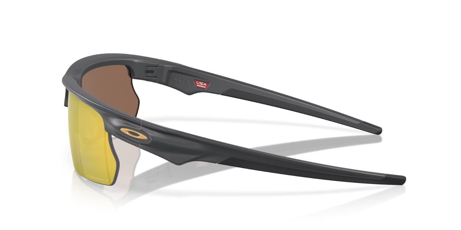 Oakley BiSphaera Matte Carbon Frame / Prizm 24K Polarized Lenses OO9400-1268 NEW