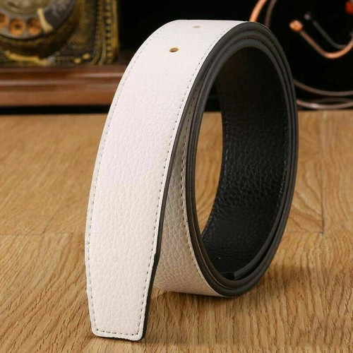 LUXURY 38mm Replacement Belt Genuine Leather Mens Reversible Strap For H Buckle✨