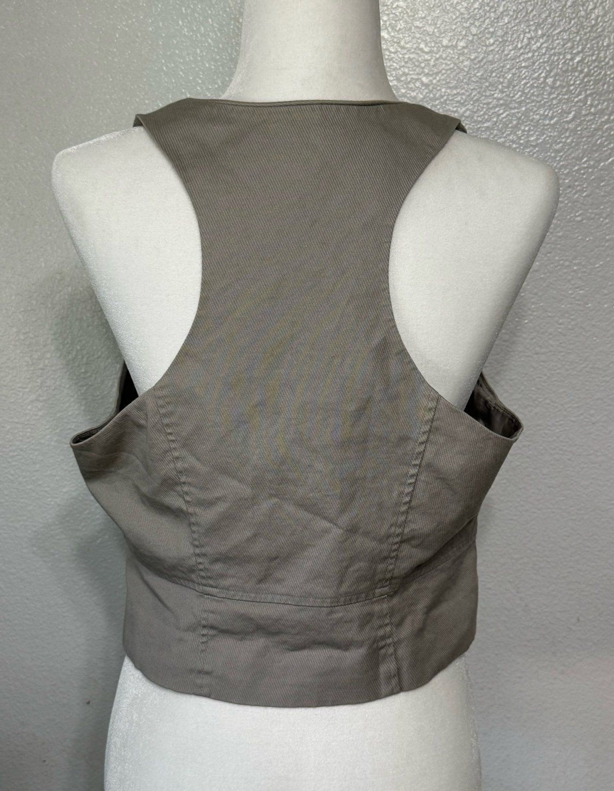H&M Vest Colonnade Gray br Real pockets size 14
