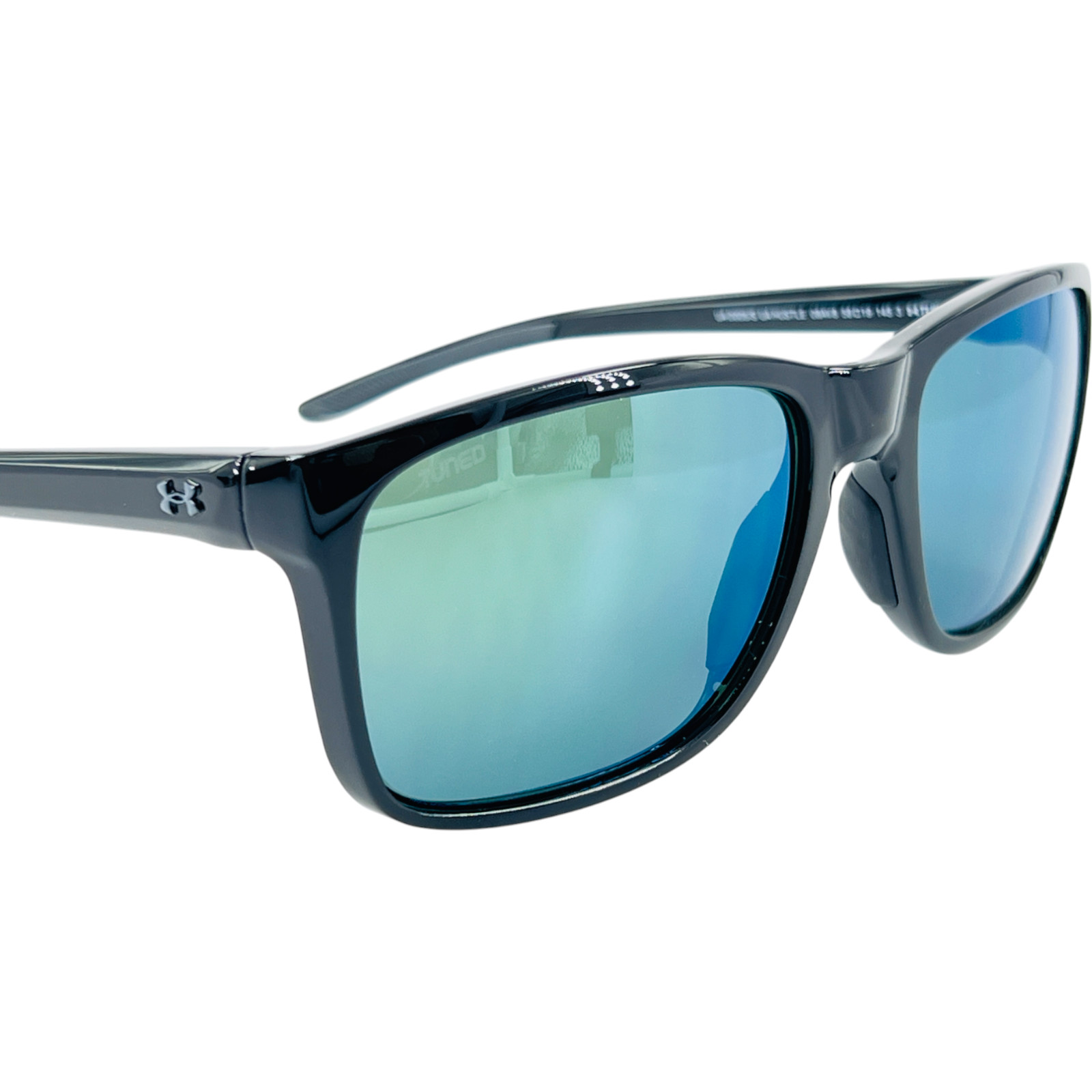 Under Armour UA 0005S Mens Plastic Sunglass 008AV8 Black Grey 58-19 UA Tuned