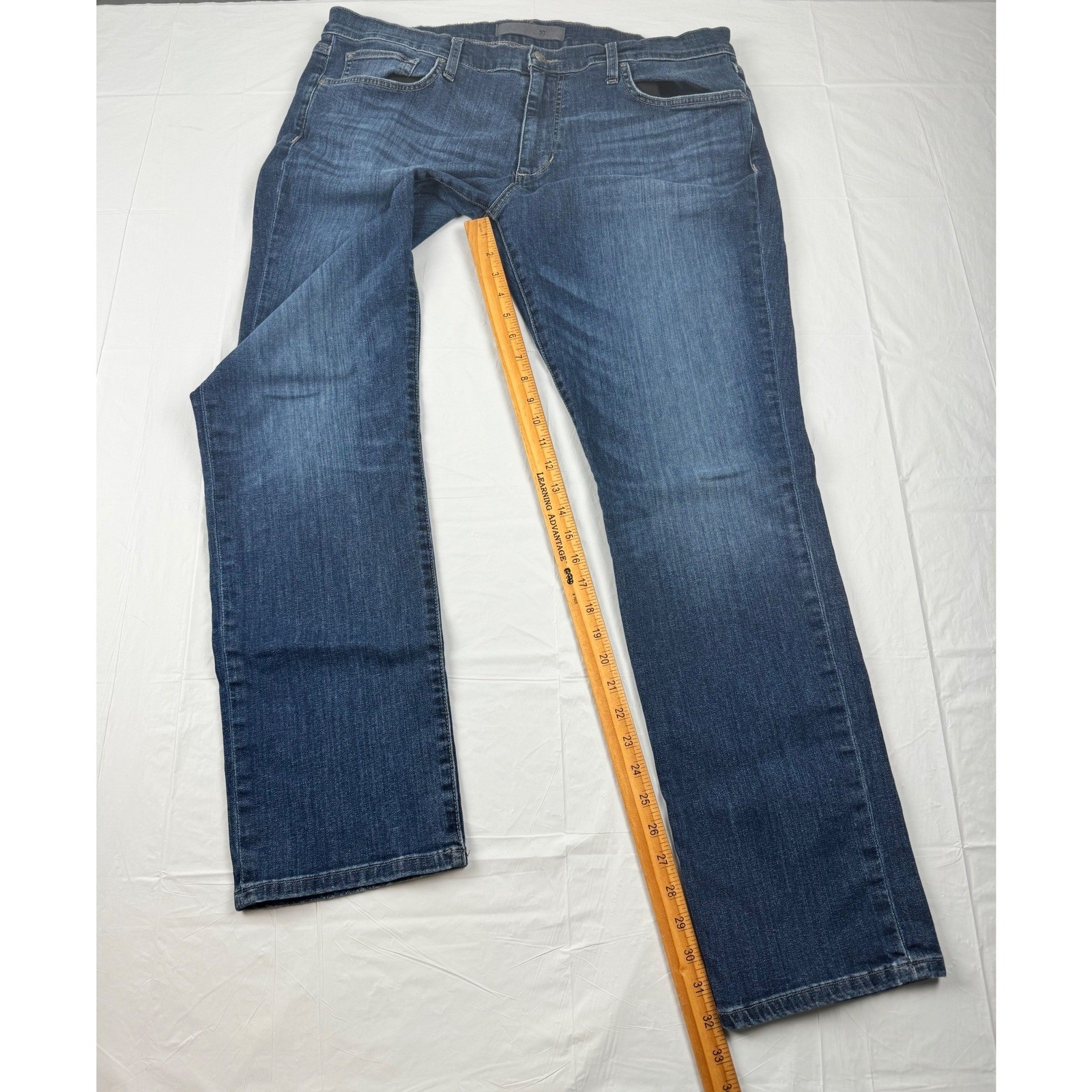 Joes Jeans Mens The Brixton Straight Narrow Jeans Blue Denim Stretch Casual