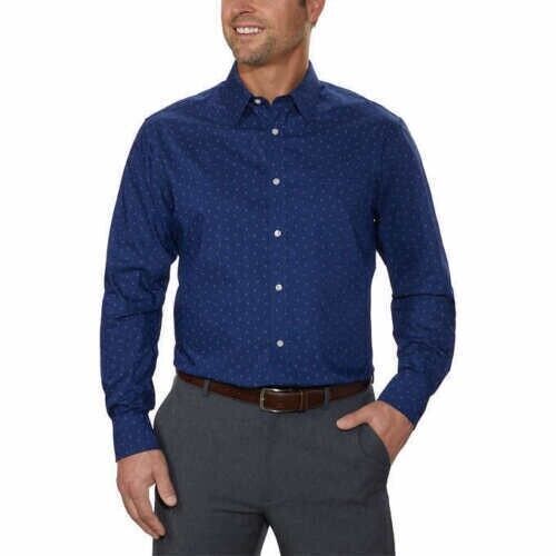 Tommy Hilfiger Men’s All-Season Stretch Regular Fit Dress Shirt