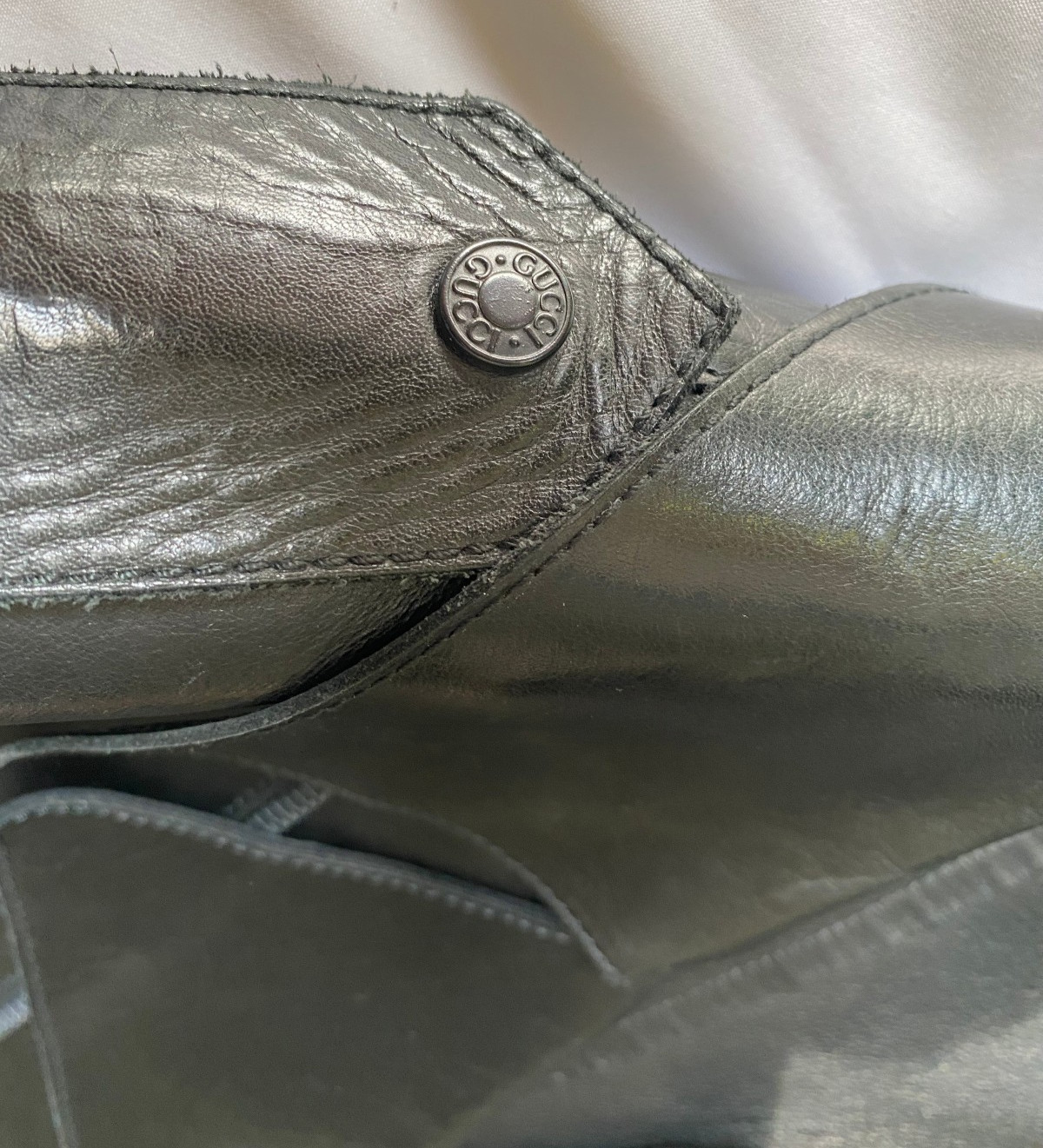 Gucci Tom Ford FW98 Runway Biker Leather Jacket — IT 46 / US 36 — Rare Archival