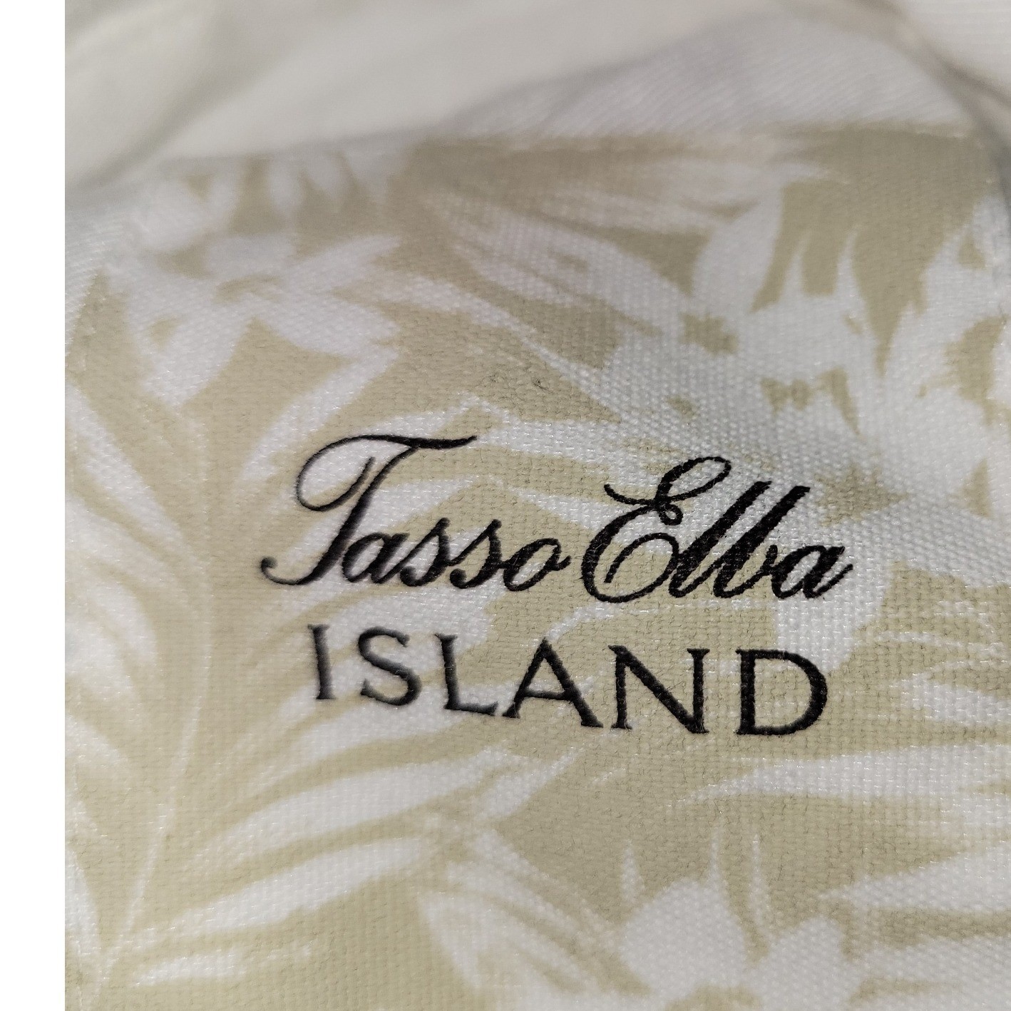 Tasso Elba Island Mens White Long Sleeve Roll Tab Button Down Shirt XL 2014