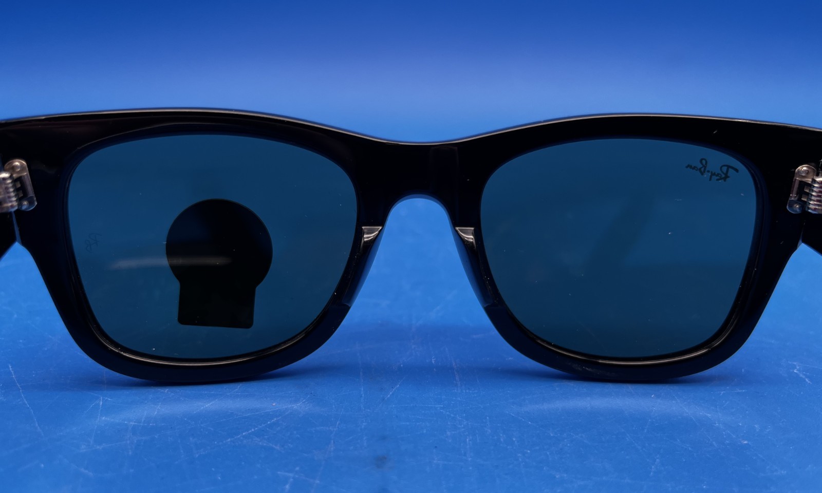 Ray-Ban RB0840S Mega Wayfarer 901/31 51mm Black Frame/Green Lens Sunglasses