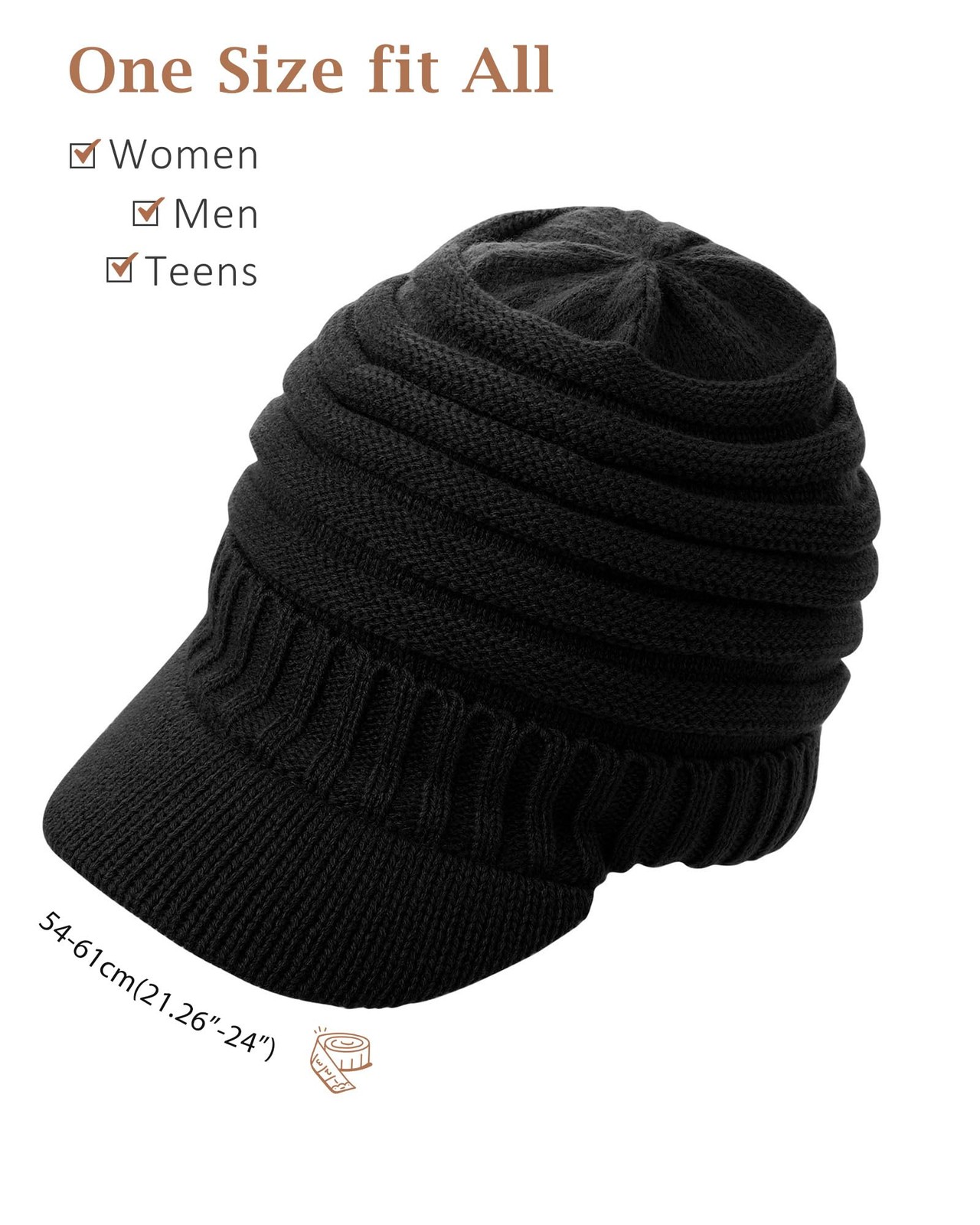 LiuSuper Satin Lined Beanie for Women Men, Silk Winter One Size, Beige