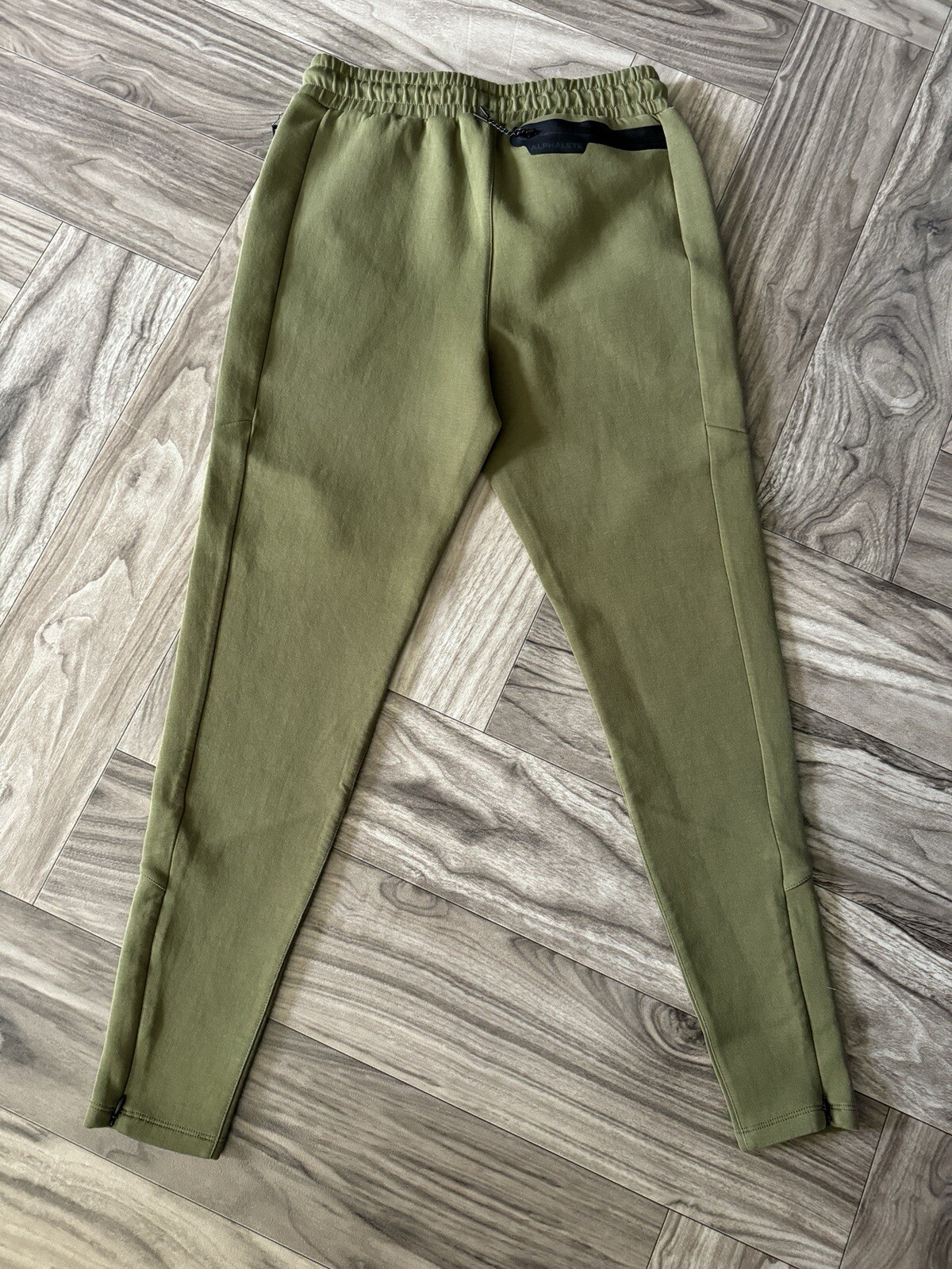 Alphalete Men’s Elmts Zip Jogger – Olive , Check seller’s description, Size M