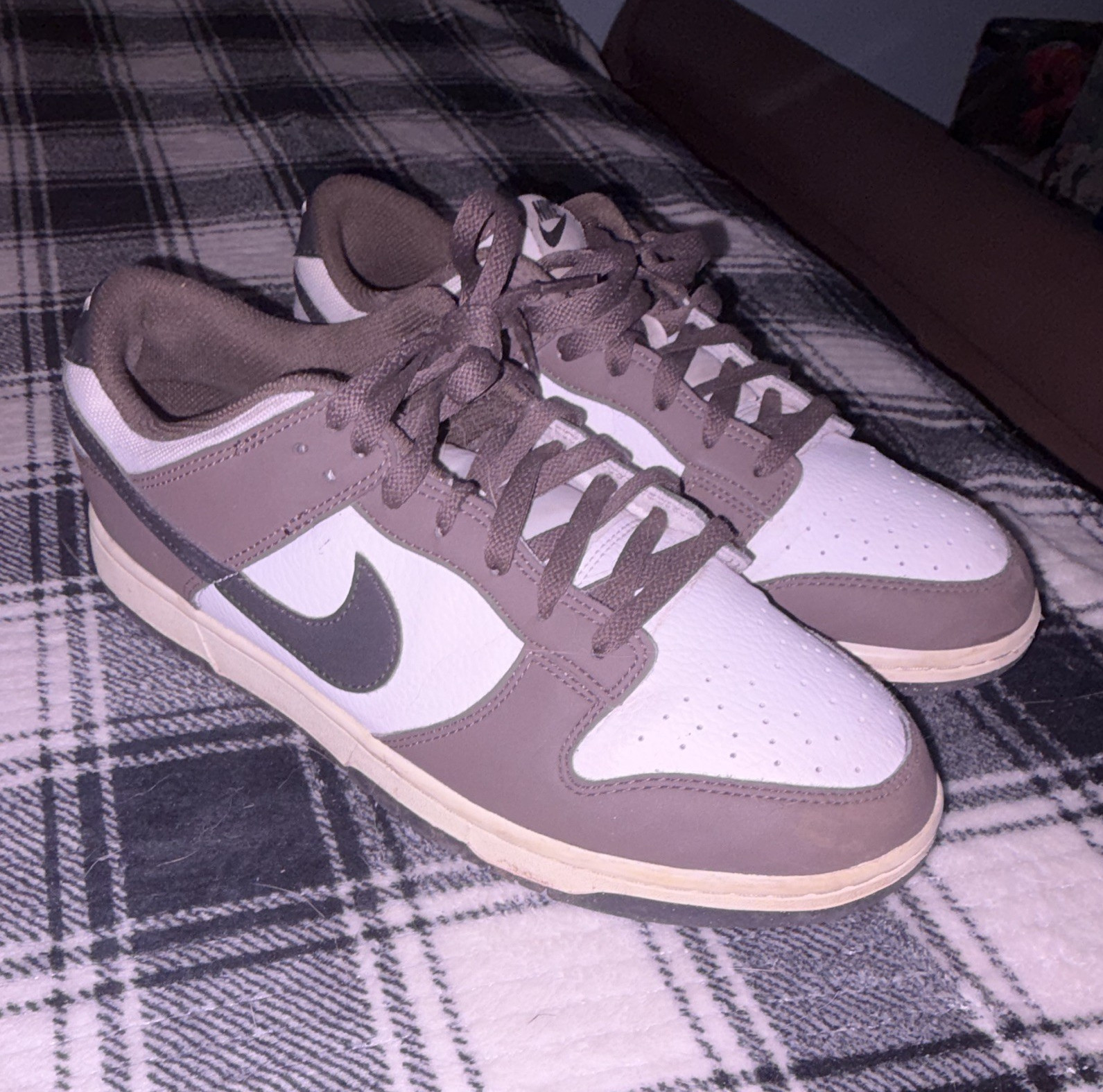 Nike Dunk Low Next Nature Baroque Brown Leather Lace Up Men’s HF4292-200