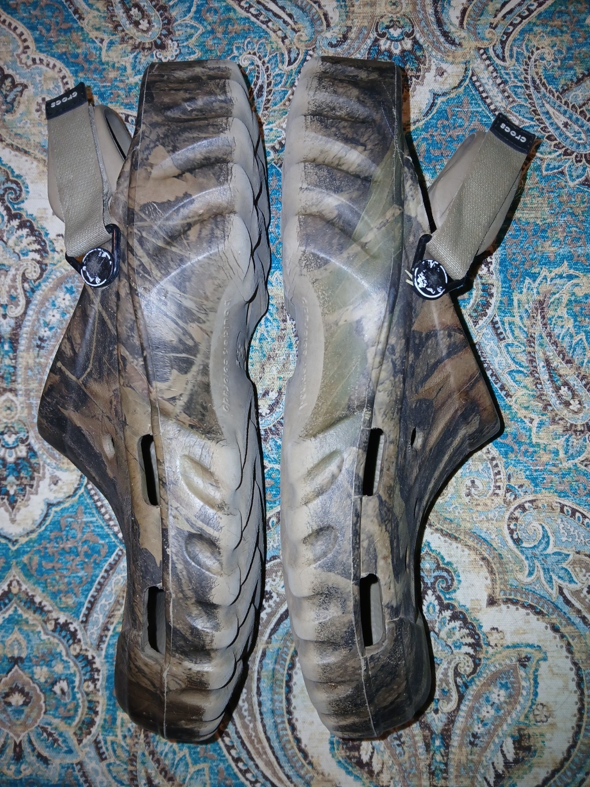 TrueTIMBER Crocs Off-Road O2 Octane Outdoor Crocs for Men CAMOUFLAGE Adjustable