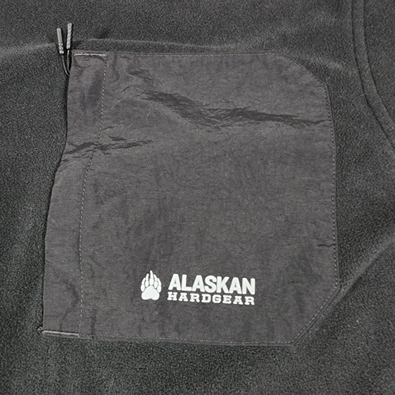 Alaskan Hardgear Sweater Mens Large Fleece Pullover Zip Pocket Hiking Outdoor