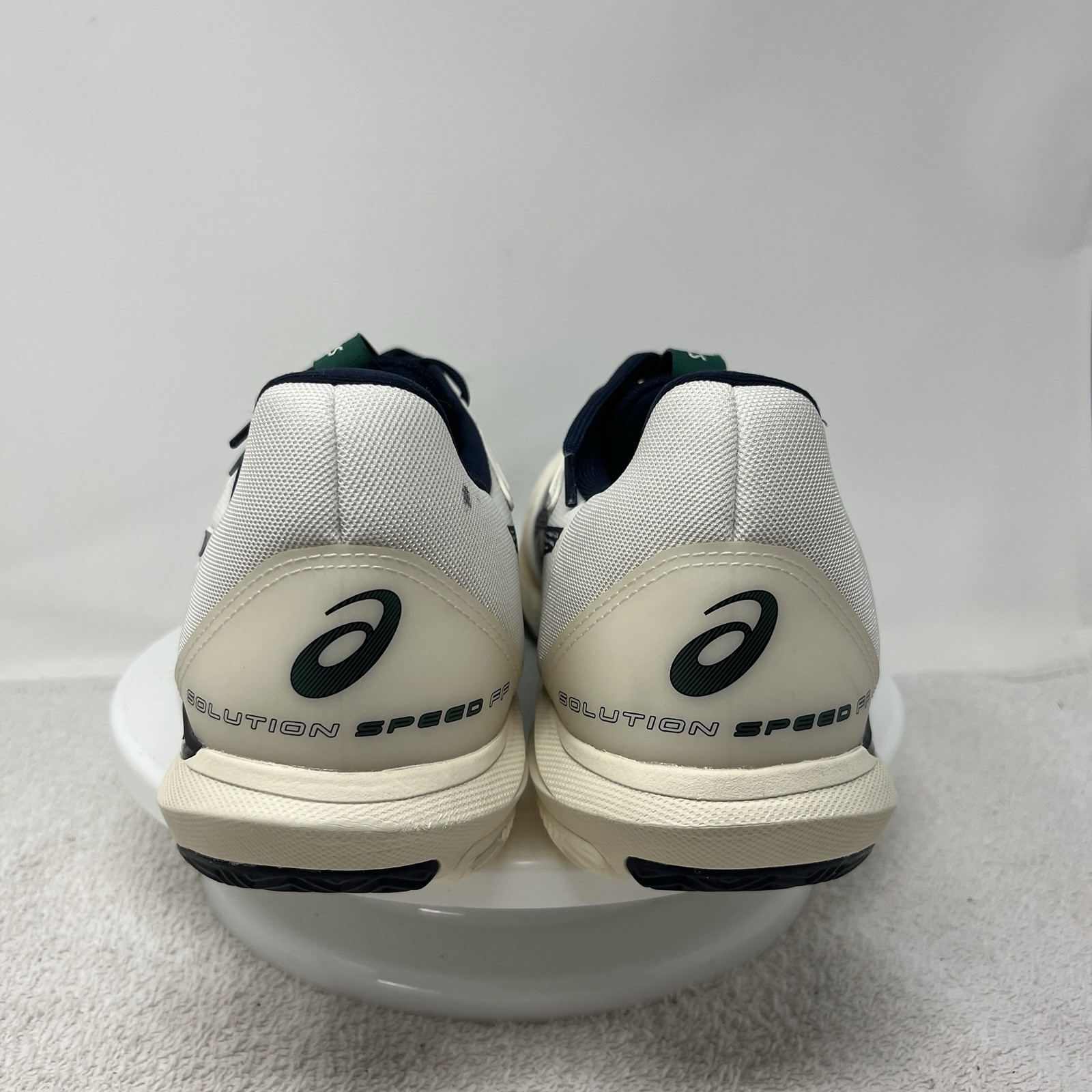 Asics Solution Speed FF 3 Clay Scarpe Tennis Shoes Uomo Cream Midnight Mens 11.5