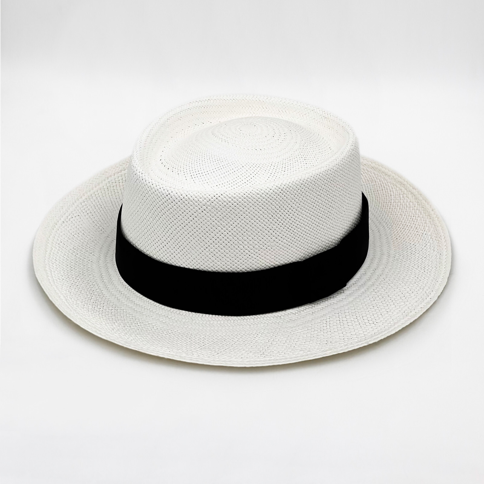 GENUINE PLANTER PANAMA HAT HANDWOVEN IN ECUADOR 100% TOQUILLA STRAW