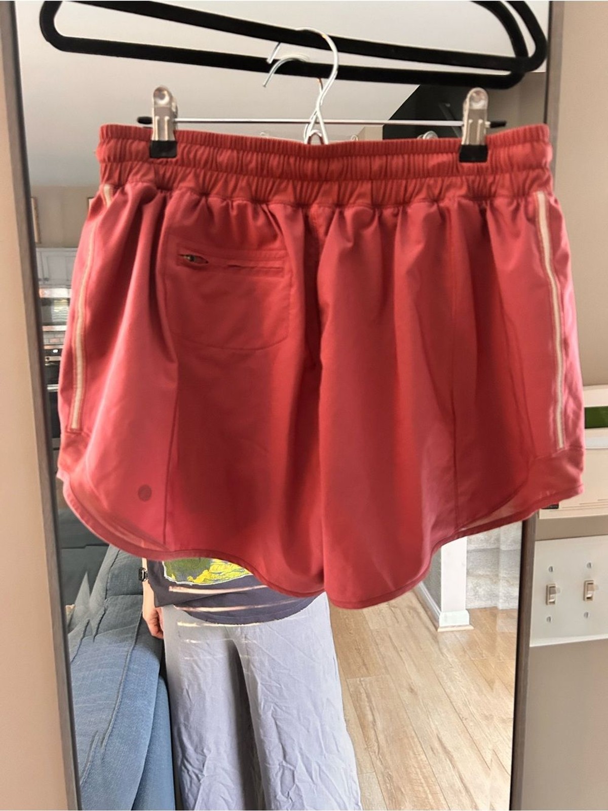 CRZ YOGA Coral Drawstring Athletic Shorts