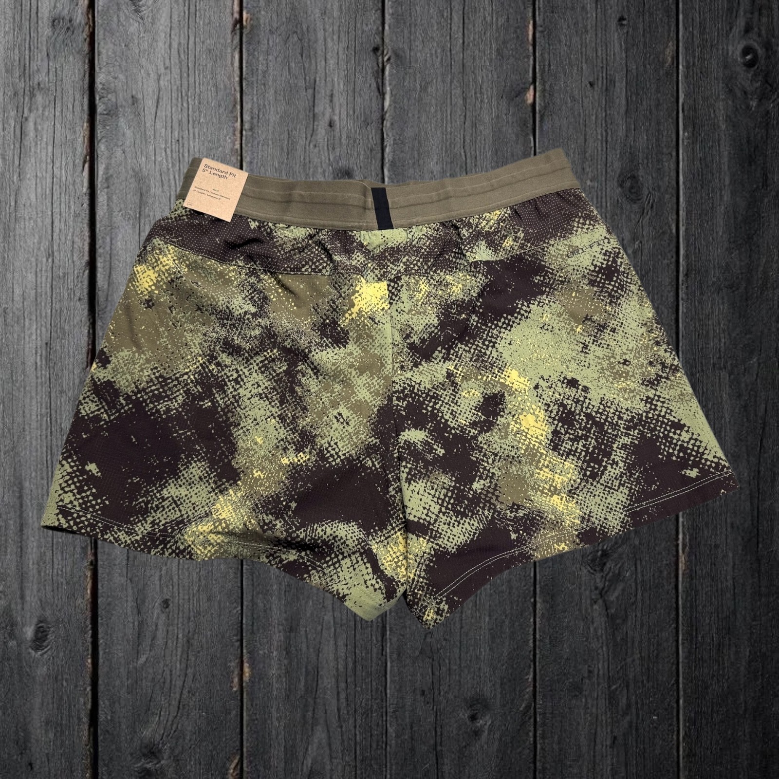 Nike DRI-FIT Flex Running Shorts 5” Mens LARGE Unlined Tech Digi Camo FZ0740