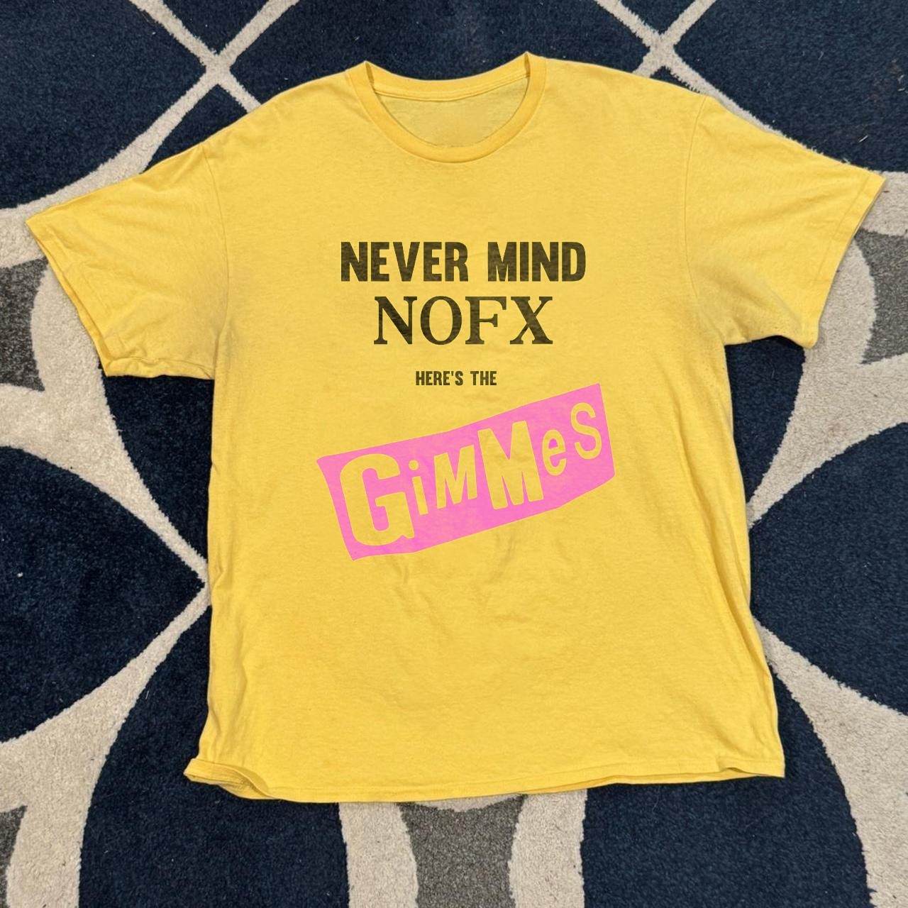 NOFX Never Mind NOFX T-Shirt, Unisex T-shirt, Size S-5XL