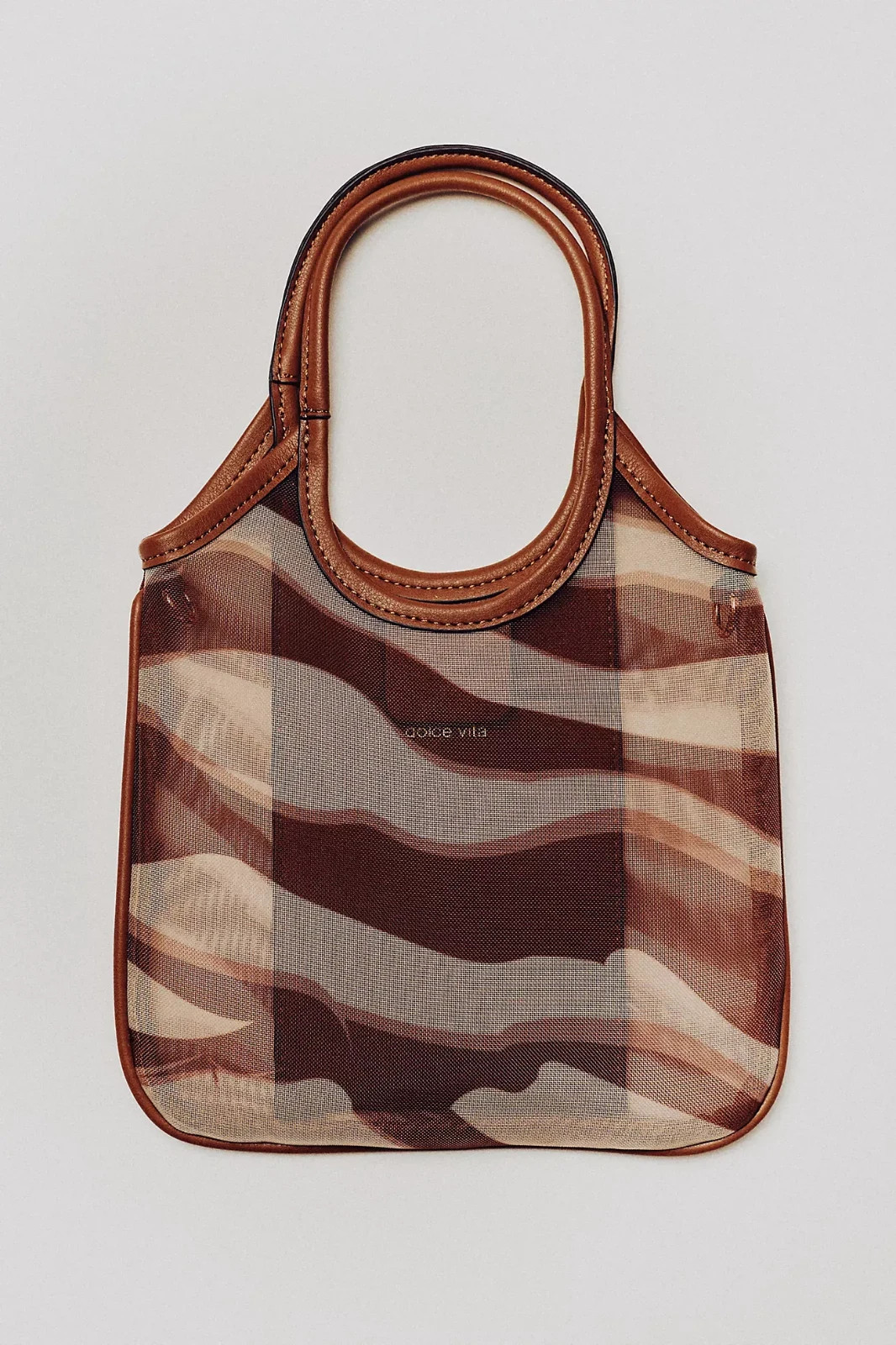Anthropologie Dolce Vita Sylvene Mesh Crossbody Satchel