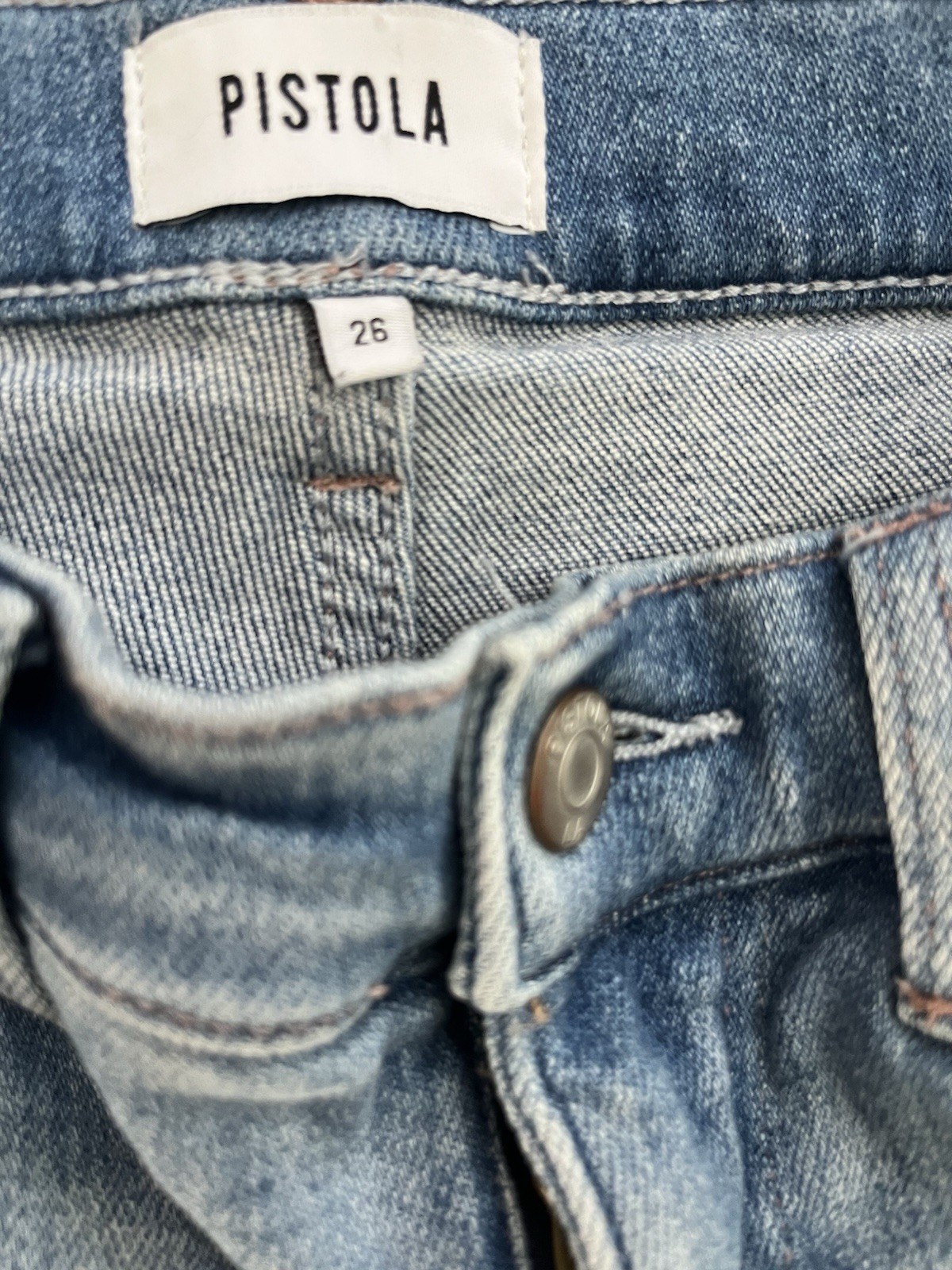 Pistola High School-rise Denim Short