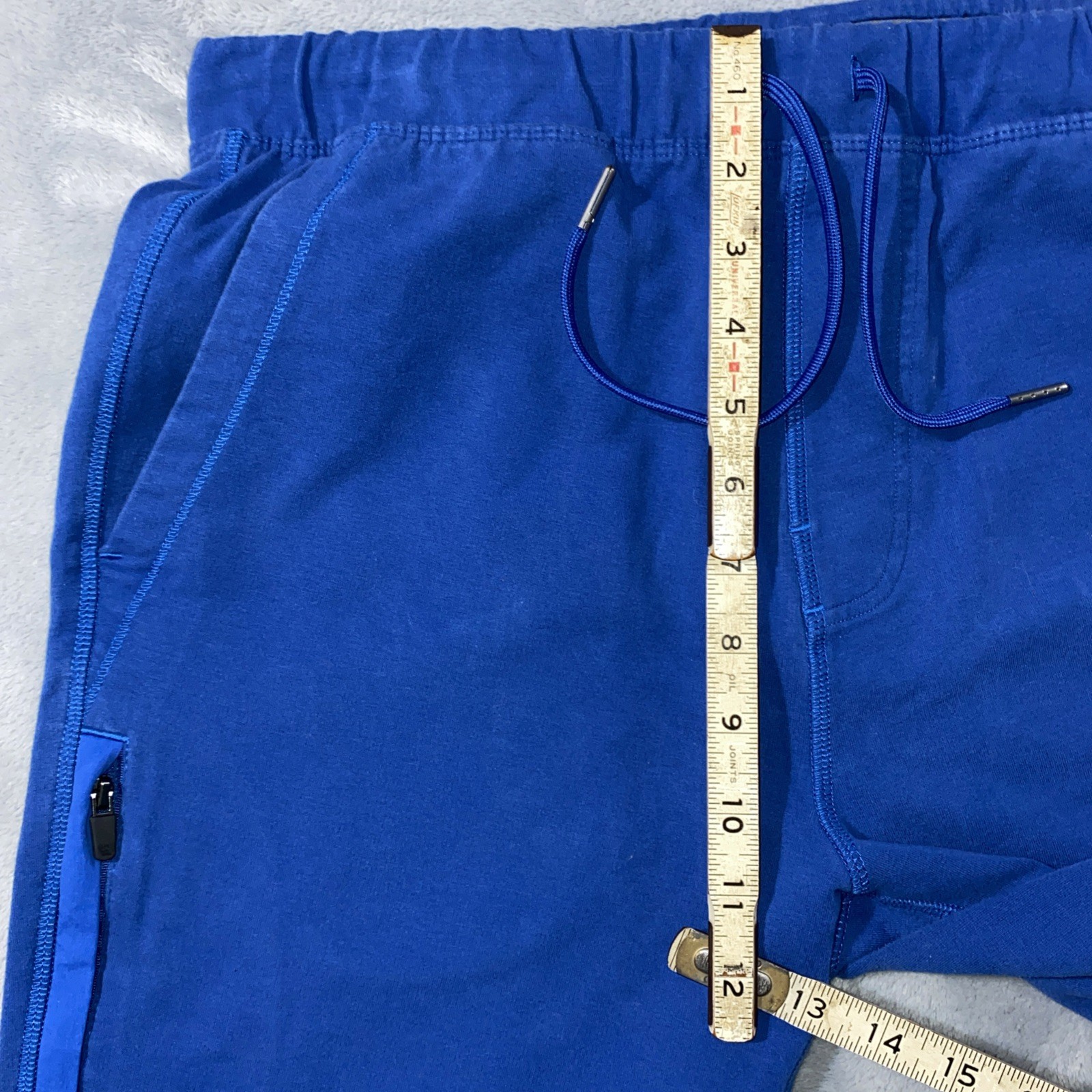 Mack Weldon For Daily Wear Jogger Sweatpants Blue Mens Medium Stretch Pants