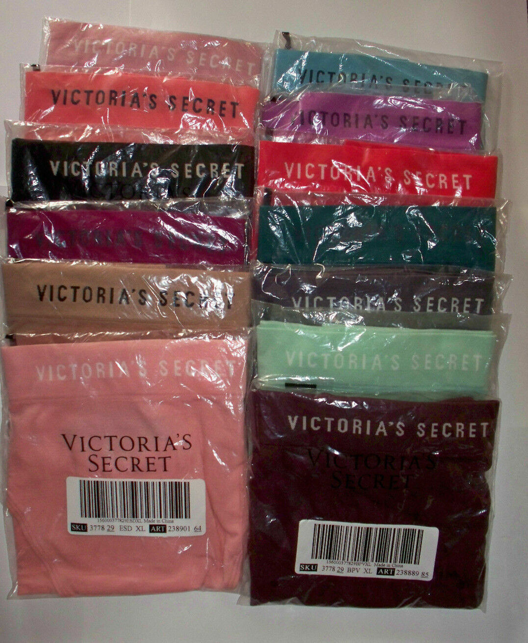 XXL Hot Pink SEAMLESS NOSHOW FULLBACK Victorias Secret HighLeg Waist Brief Panty