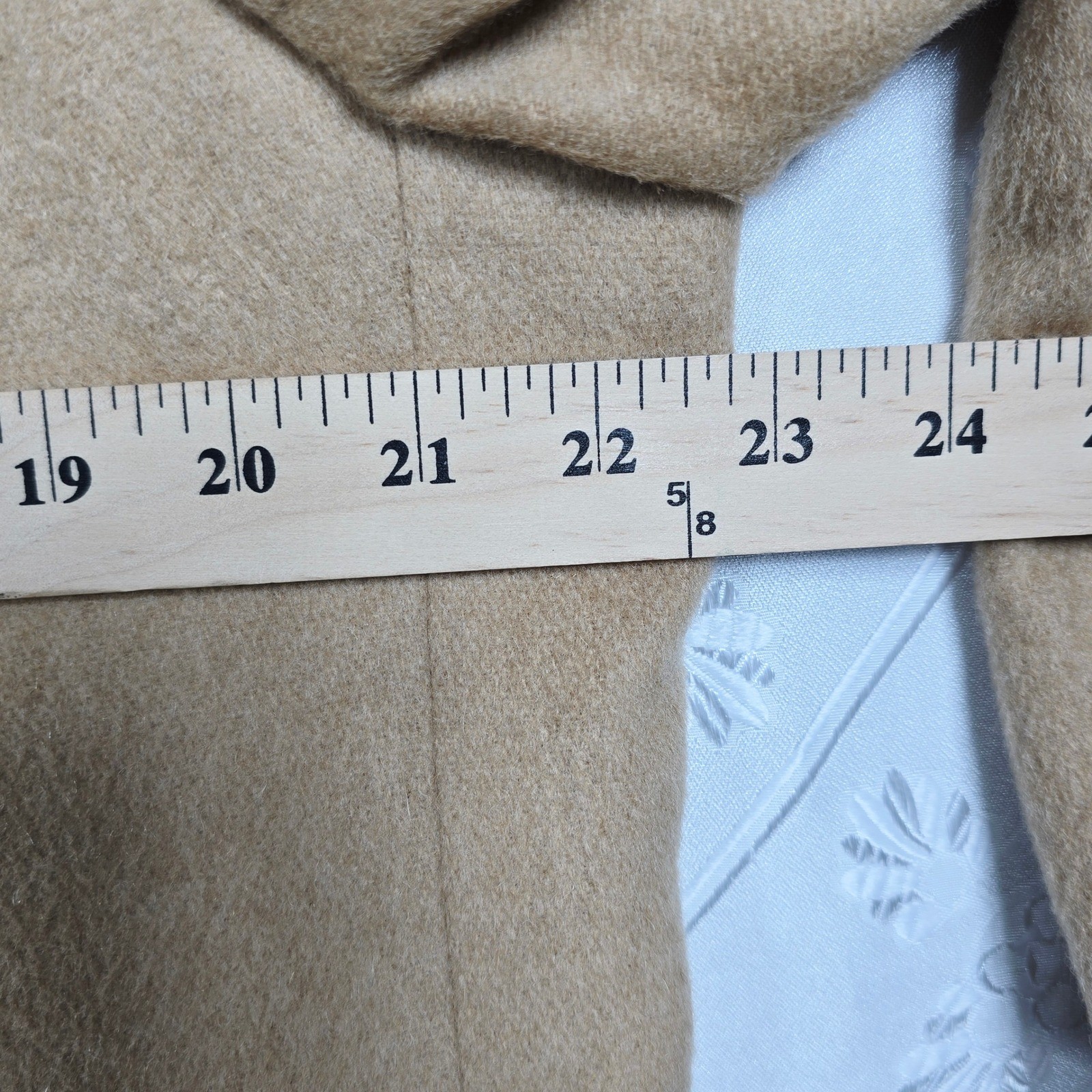 Tailors Row by Deansgate Mens 100% Camel Hair Blazer Tan Size 46 Luxury Coat