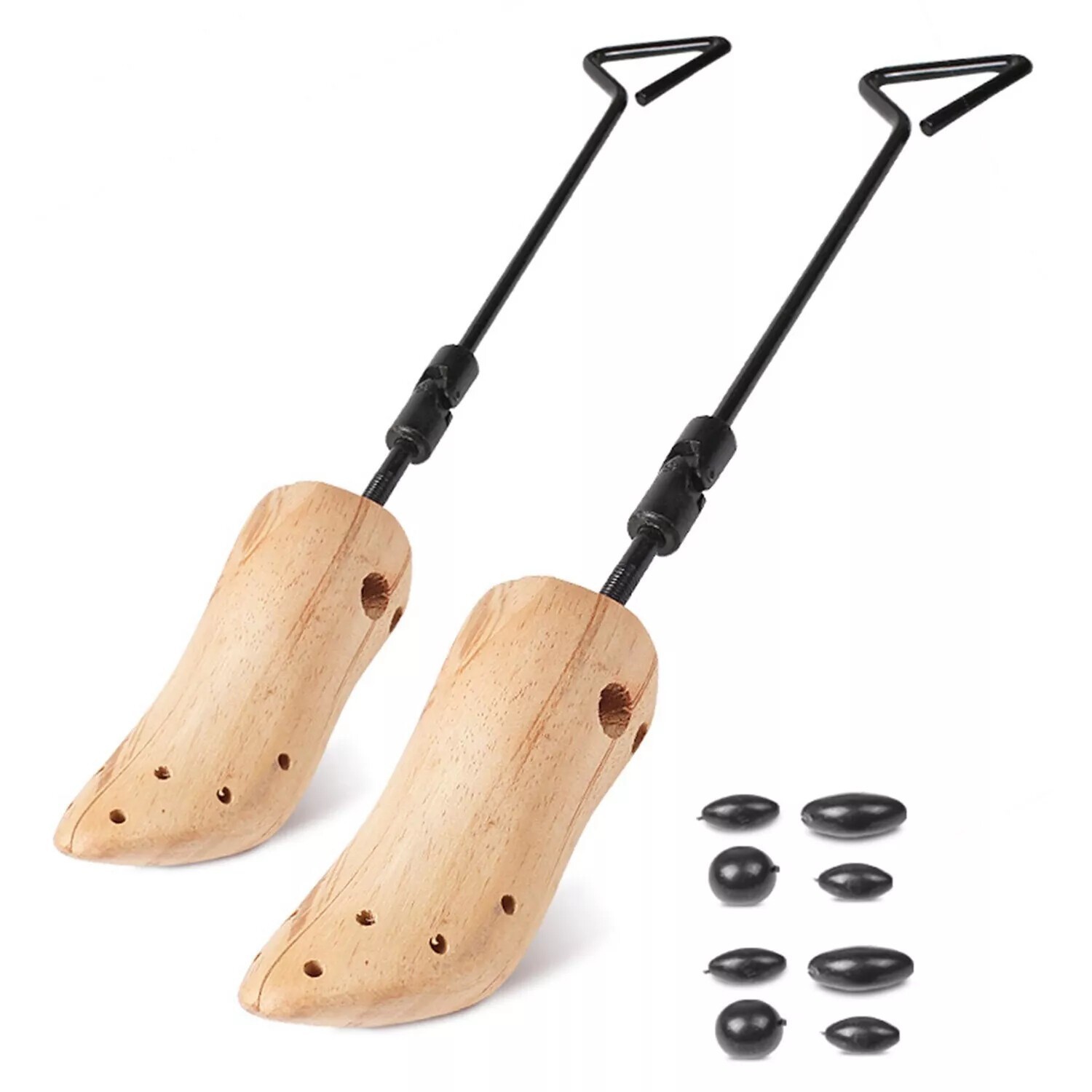 1 Pair Boot Stretcher Wooden Shoe Shaper Western Cowboy Boot Expander for Men M
