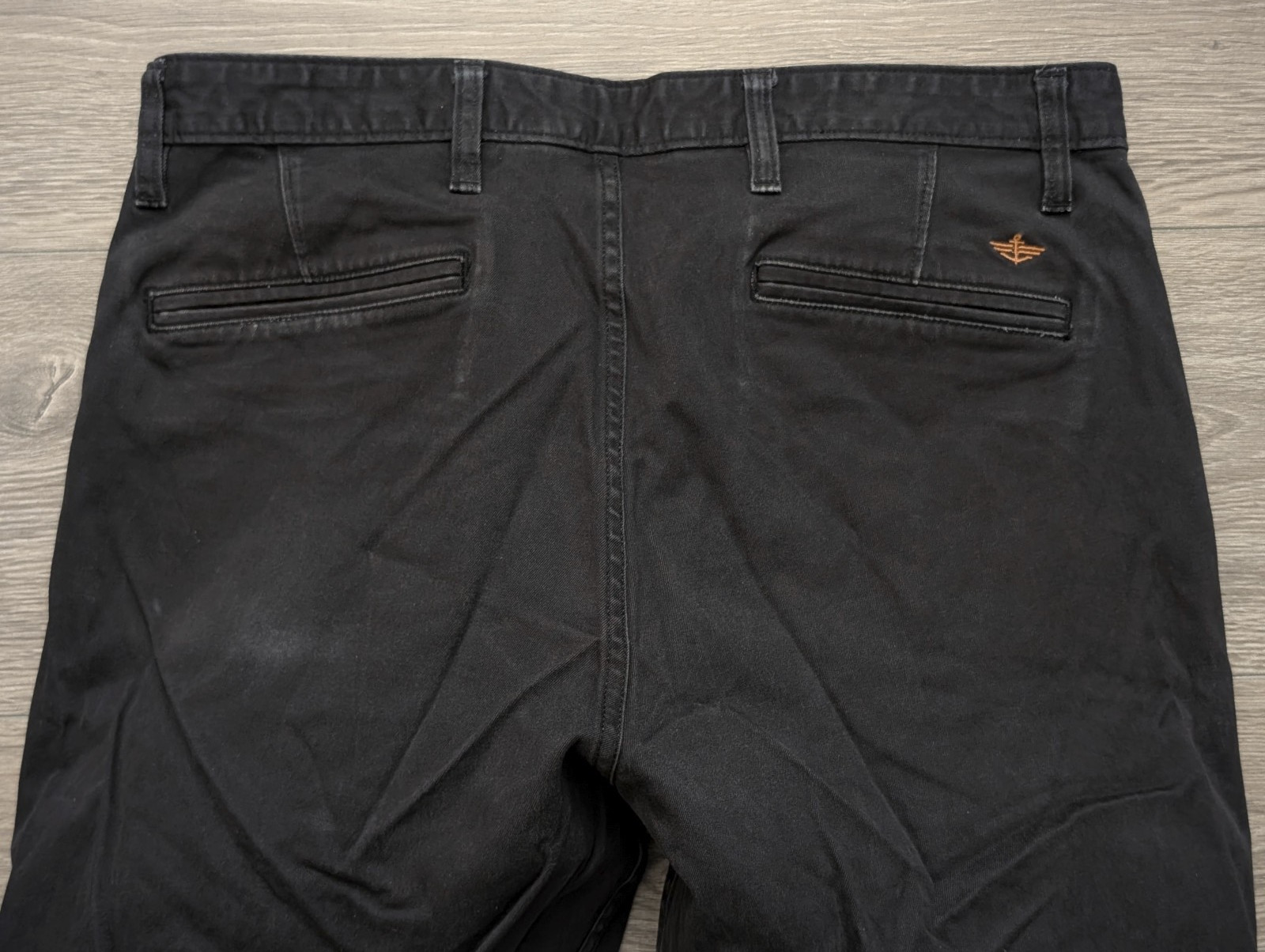 Dockers Alpha Khaki Slim Tapered Black 34 x 34