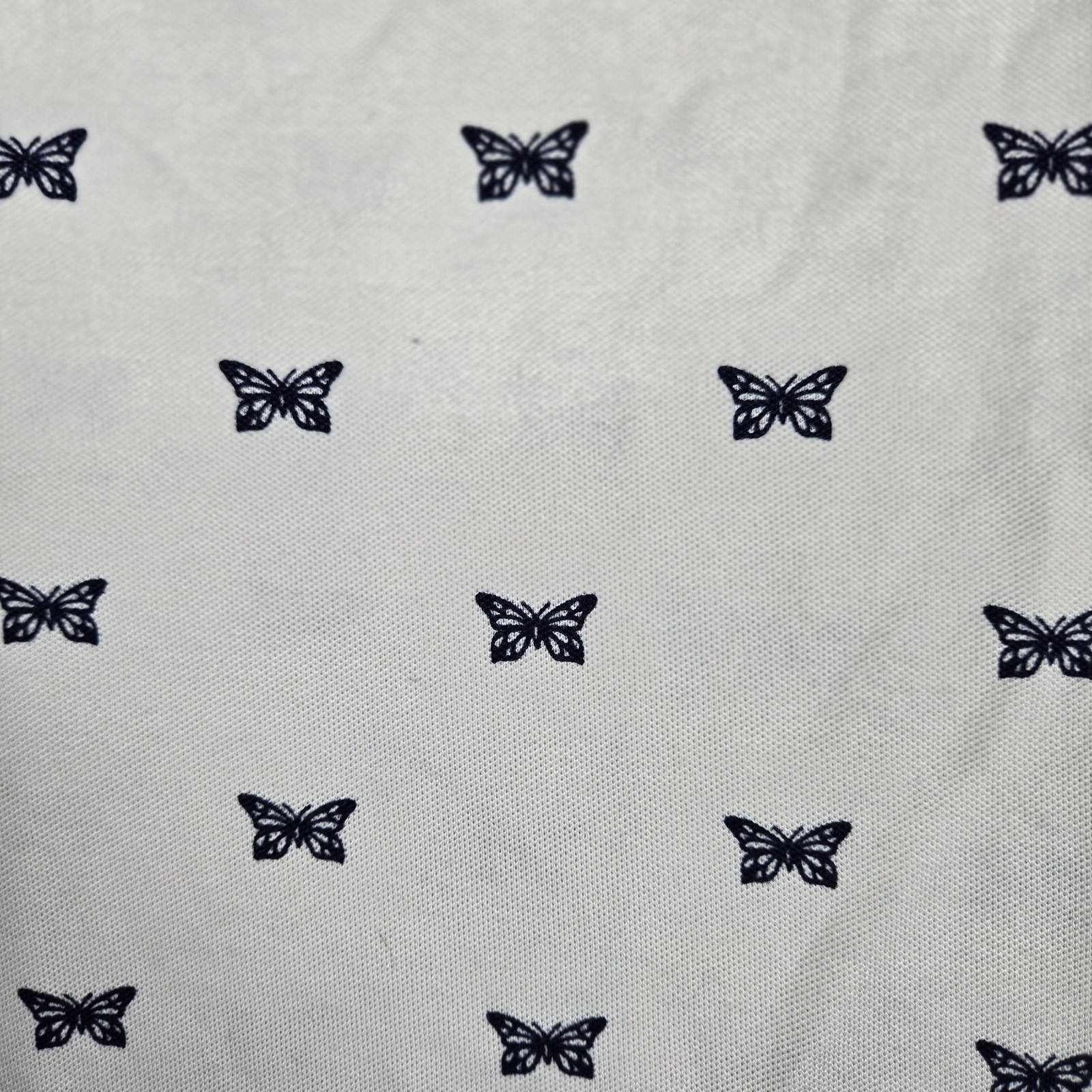 Polo Ralph Lauren Mens Shirt Large Custom Slim Fit Butterfly All Over Print