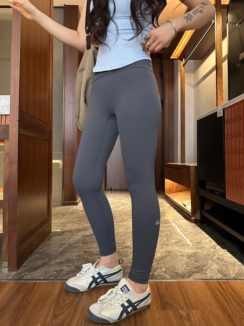 NEW AIo Yoga 7/8 High-Waist Airbrush Legging Soft Casual Women’s Legging Pant