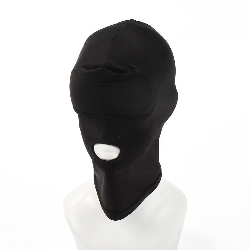 Elastic Fabric Mask with A Head Cover Open Eye and Mouth Mask Performance Mask