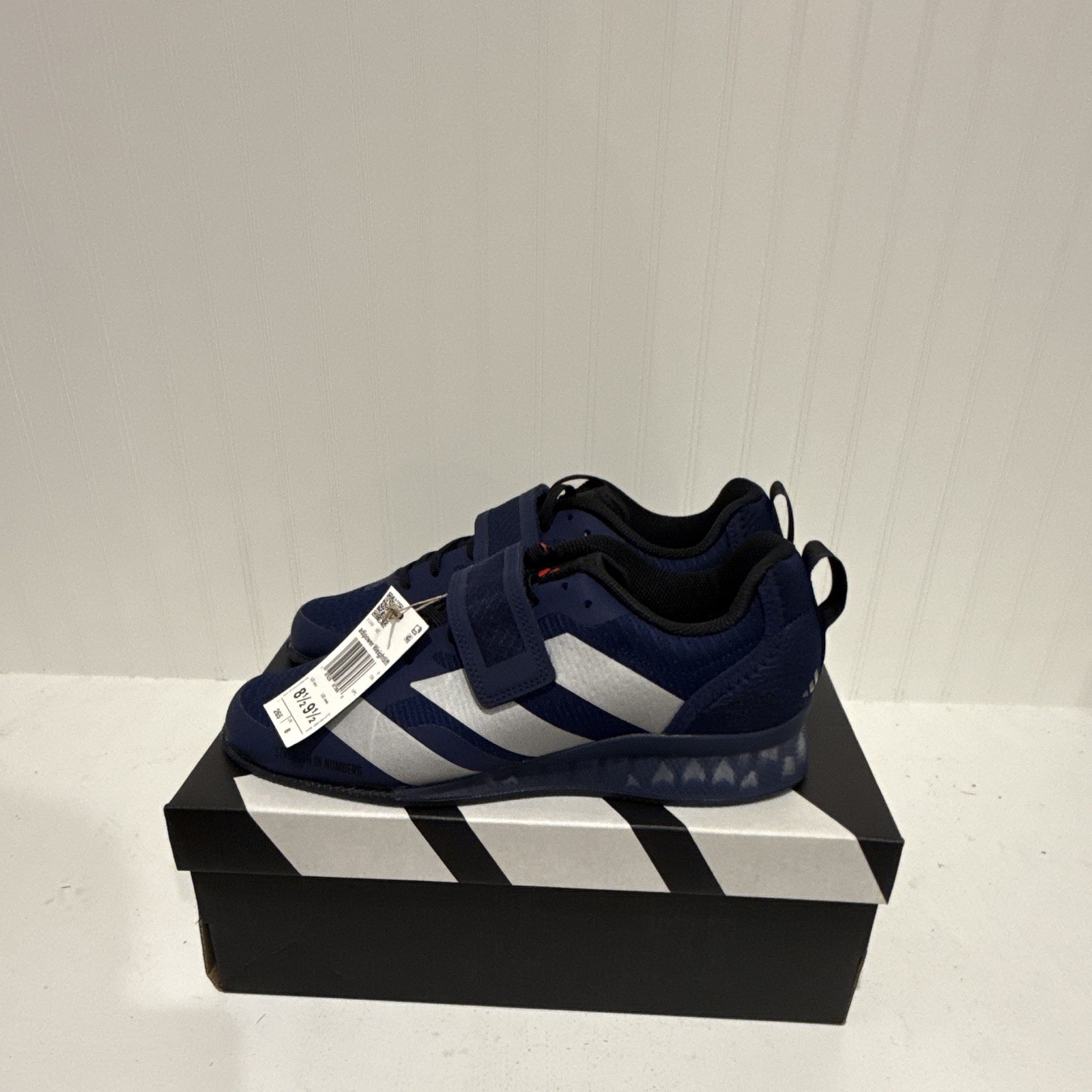 Adidas Adipower Weightlifting, Men’s 8.5, Brand New and Unused, Blue & Black