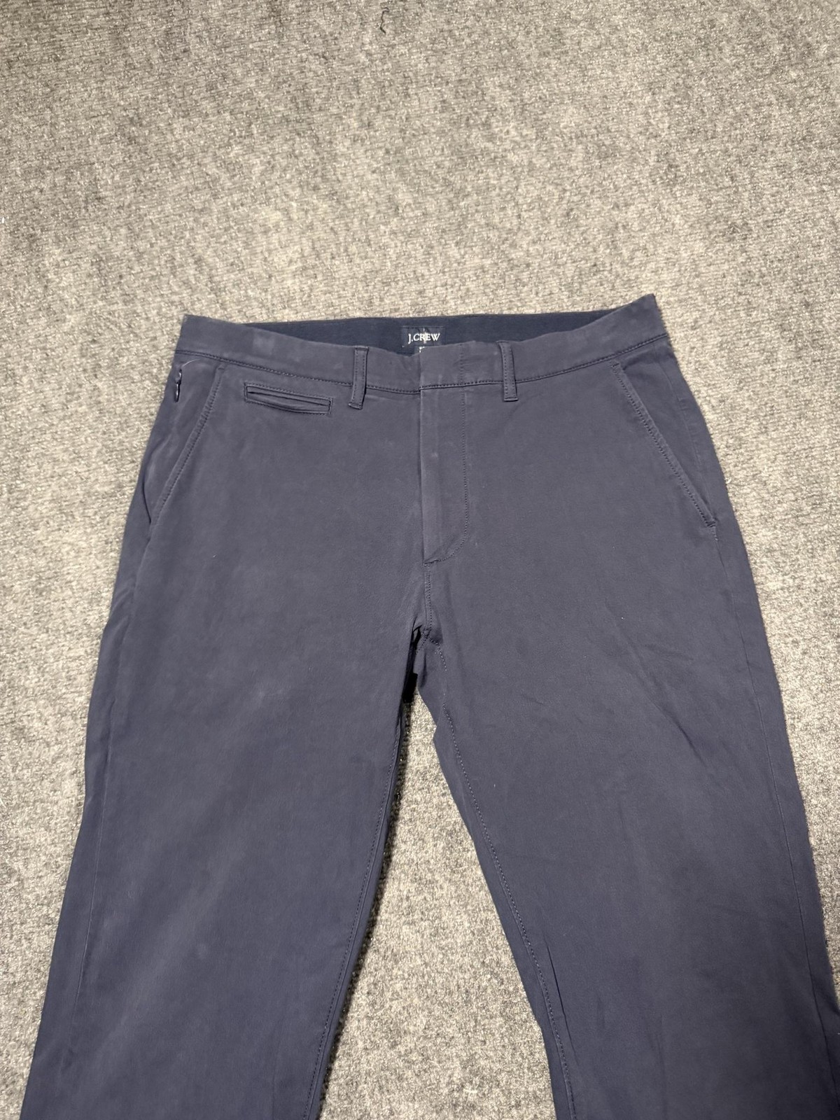J Crew Tech Pant Pants Mens 31×32 Blue Athletic Fit Stretch Chino Casual