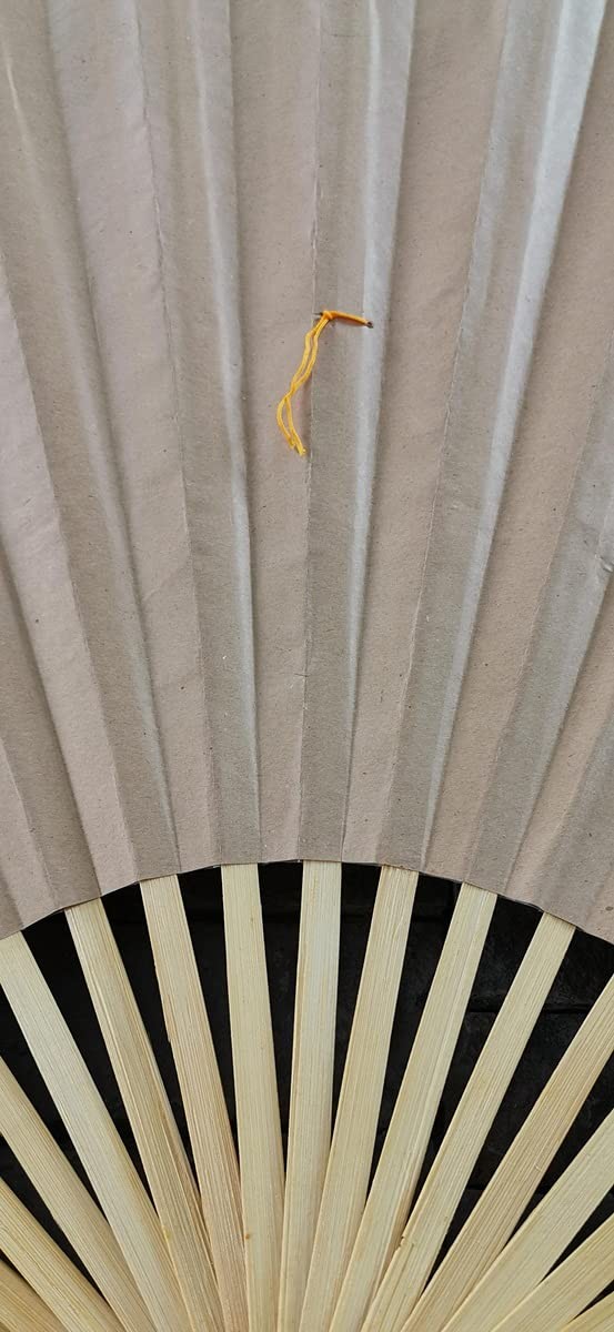 35″ Oriental Feng Shui Wall Fan-Pink Plum Blossom
