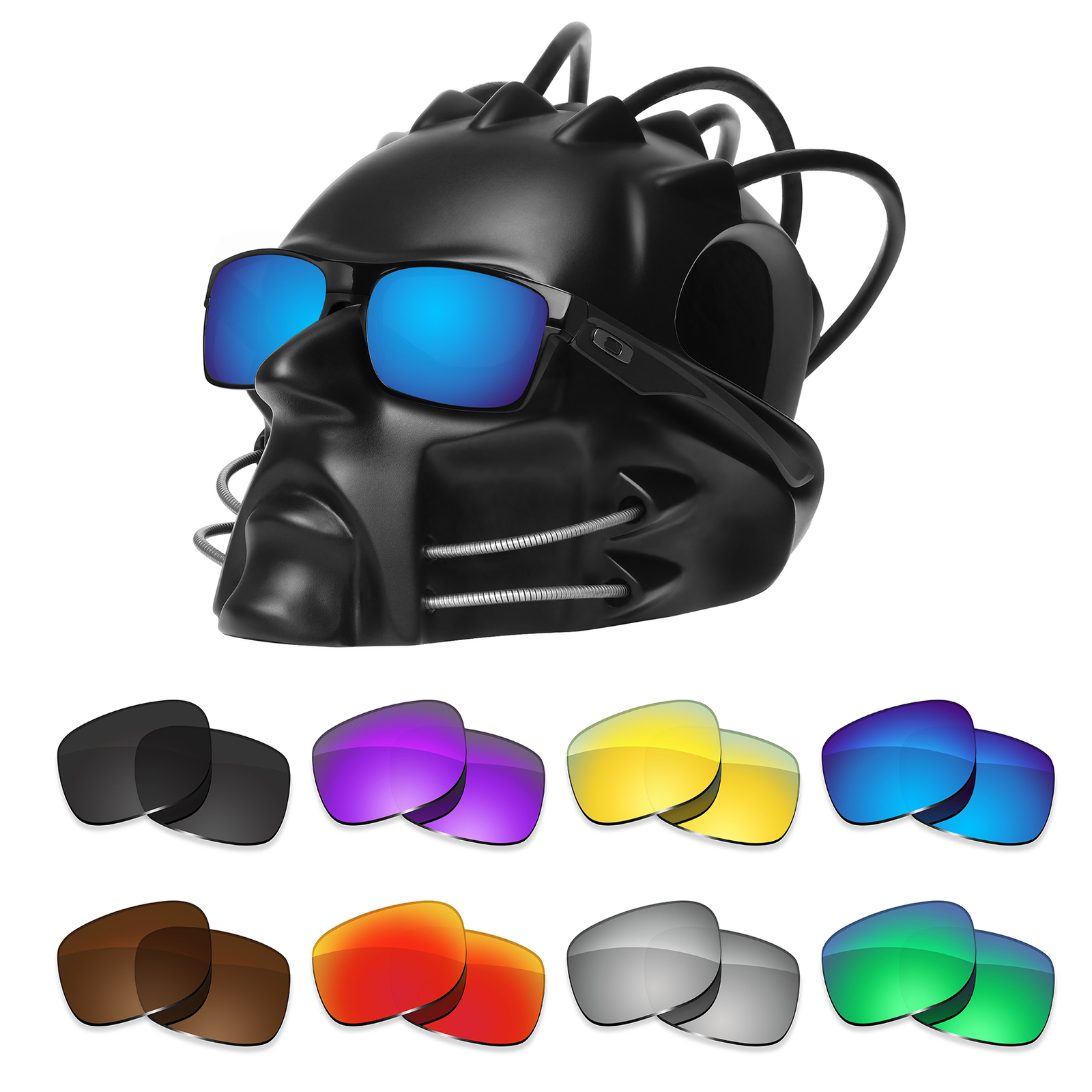 KEYTO Polarized Lens Replacement for-Oakley TwoFace – Multiple Options