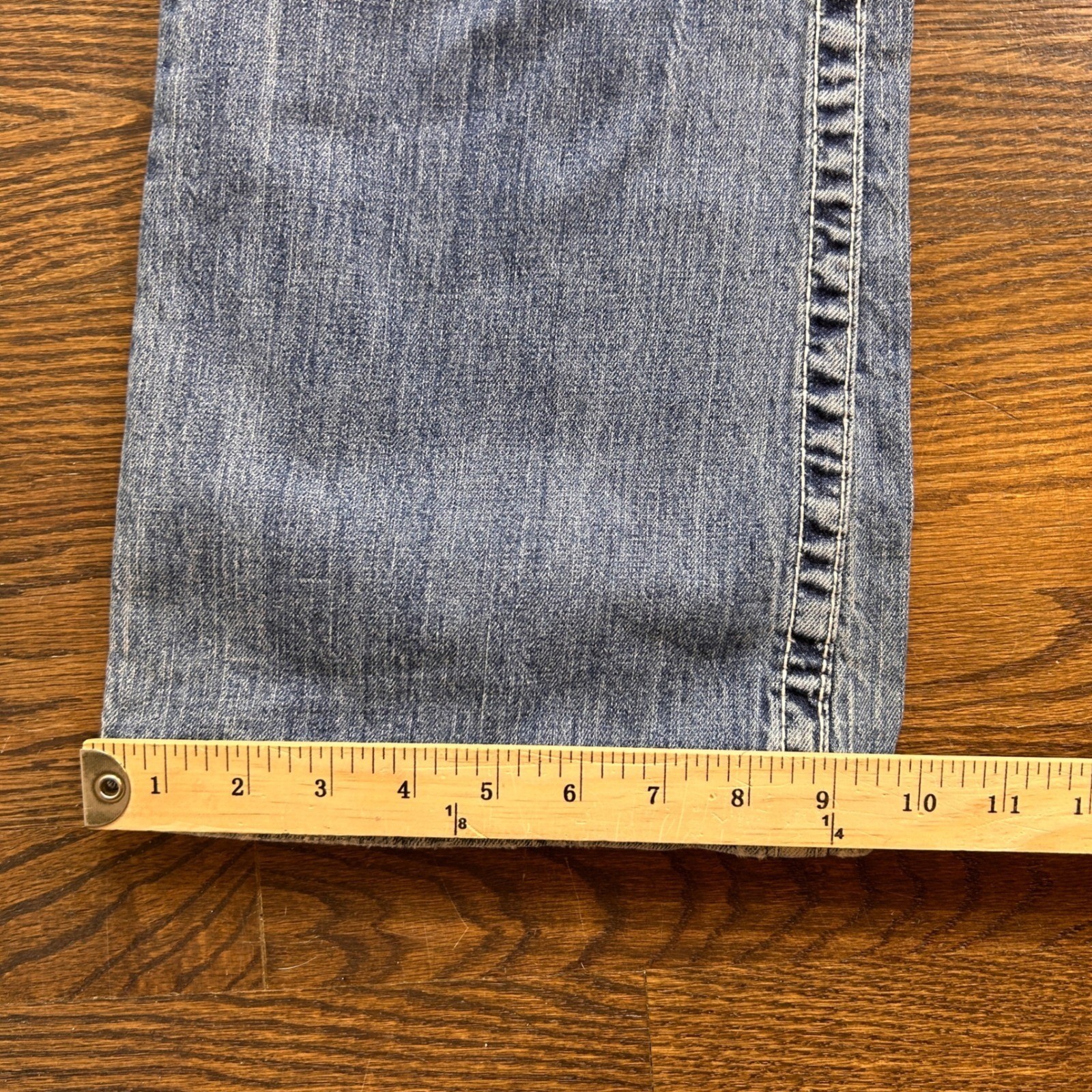 Big Star Maddie Bootcut Jeans Womens 31XL Medium Wash Distressed Western Rodeo