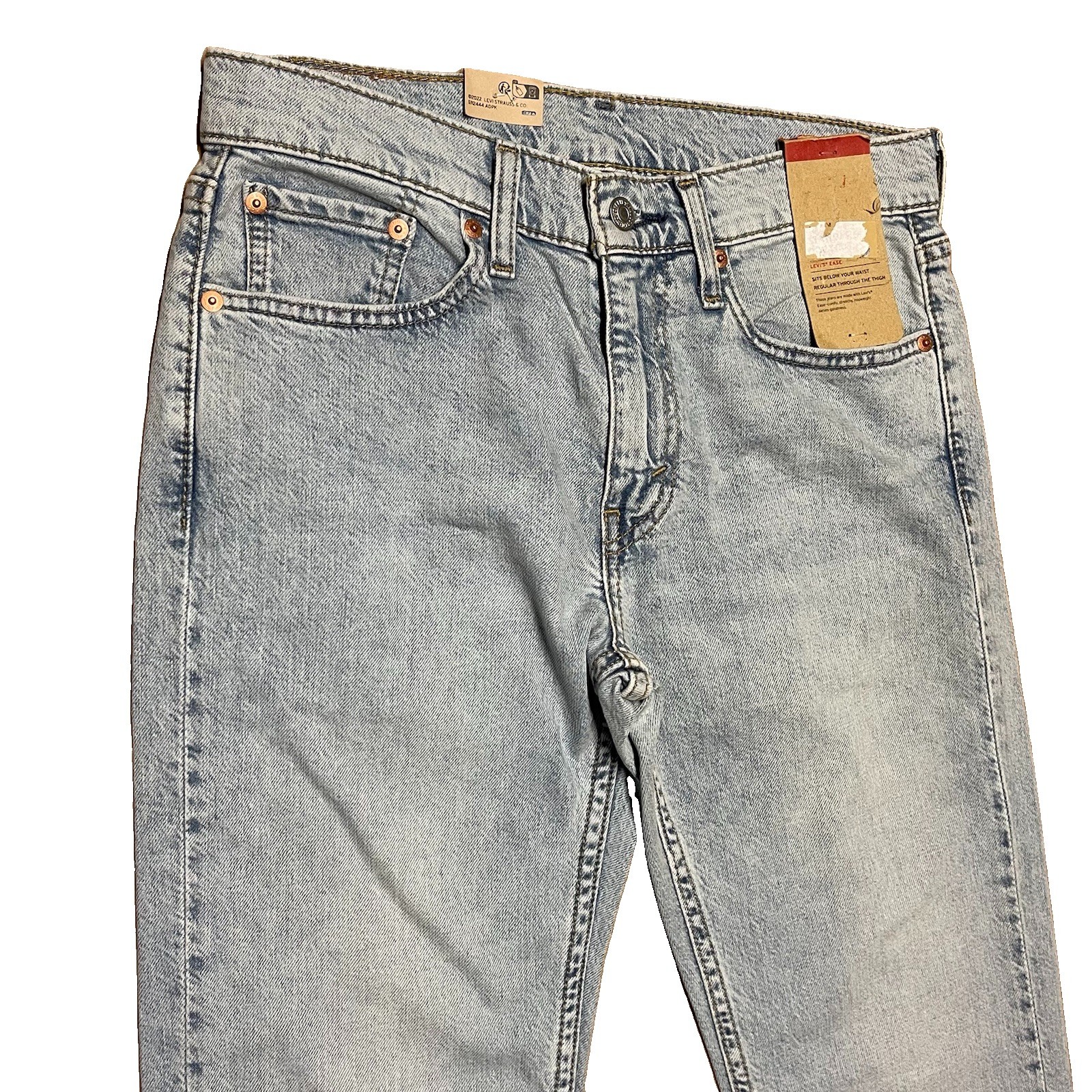 Levi’s 527 Slim Bootcut Jeans Men’s 29×30 Light Wash Stretch 055270722 NEW