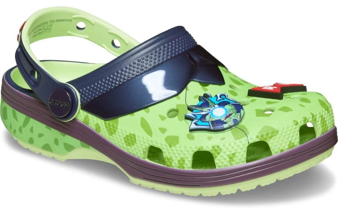 Crocs Classic Clogs Dragon Ball Z Cell Green Purple GS Size M10/W12 New With Box