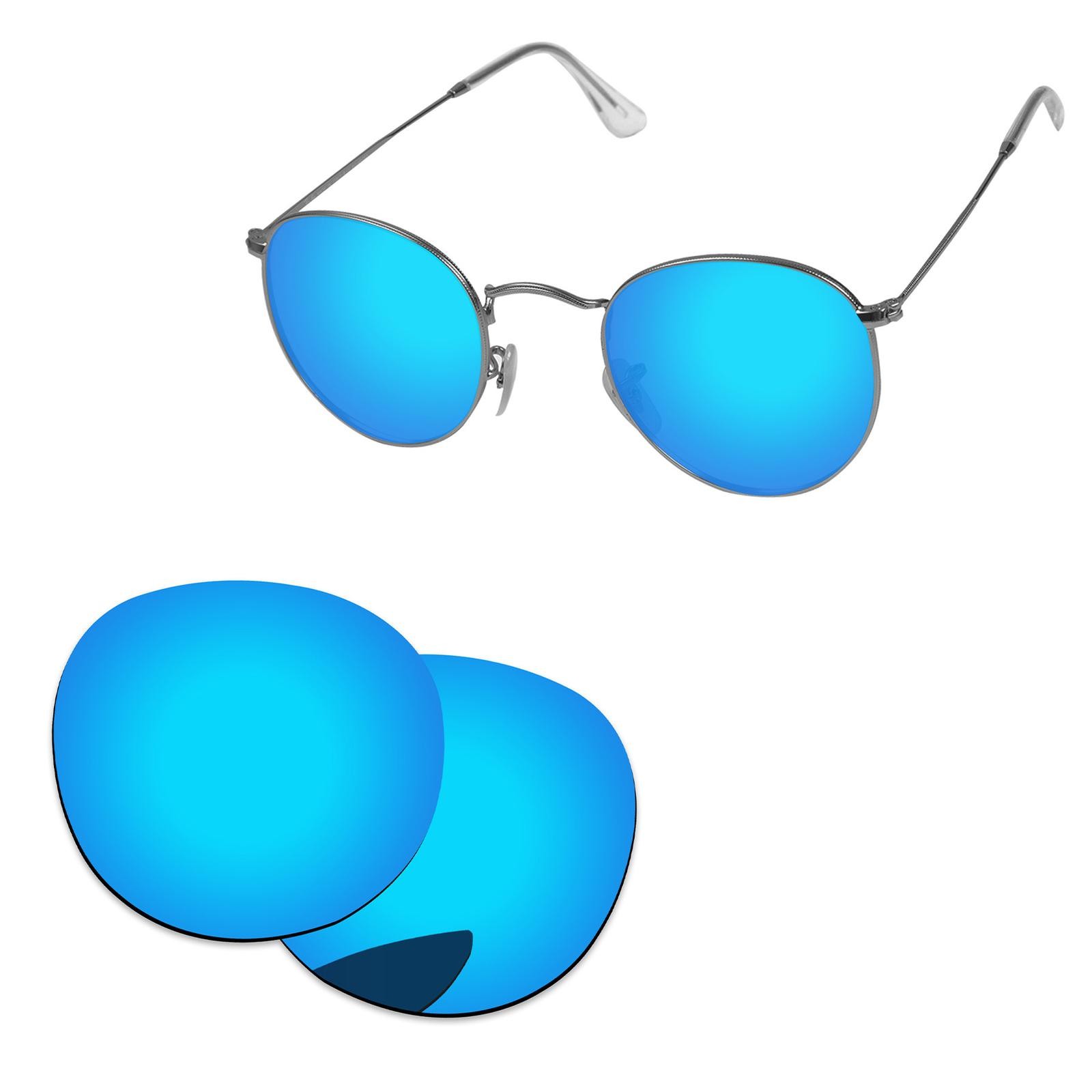 Lenslog Polarized Replacement Lens For-Ray-Ban RB3447 50mm Frame -Colors