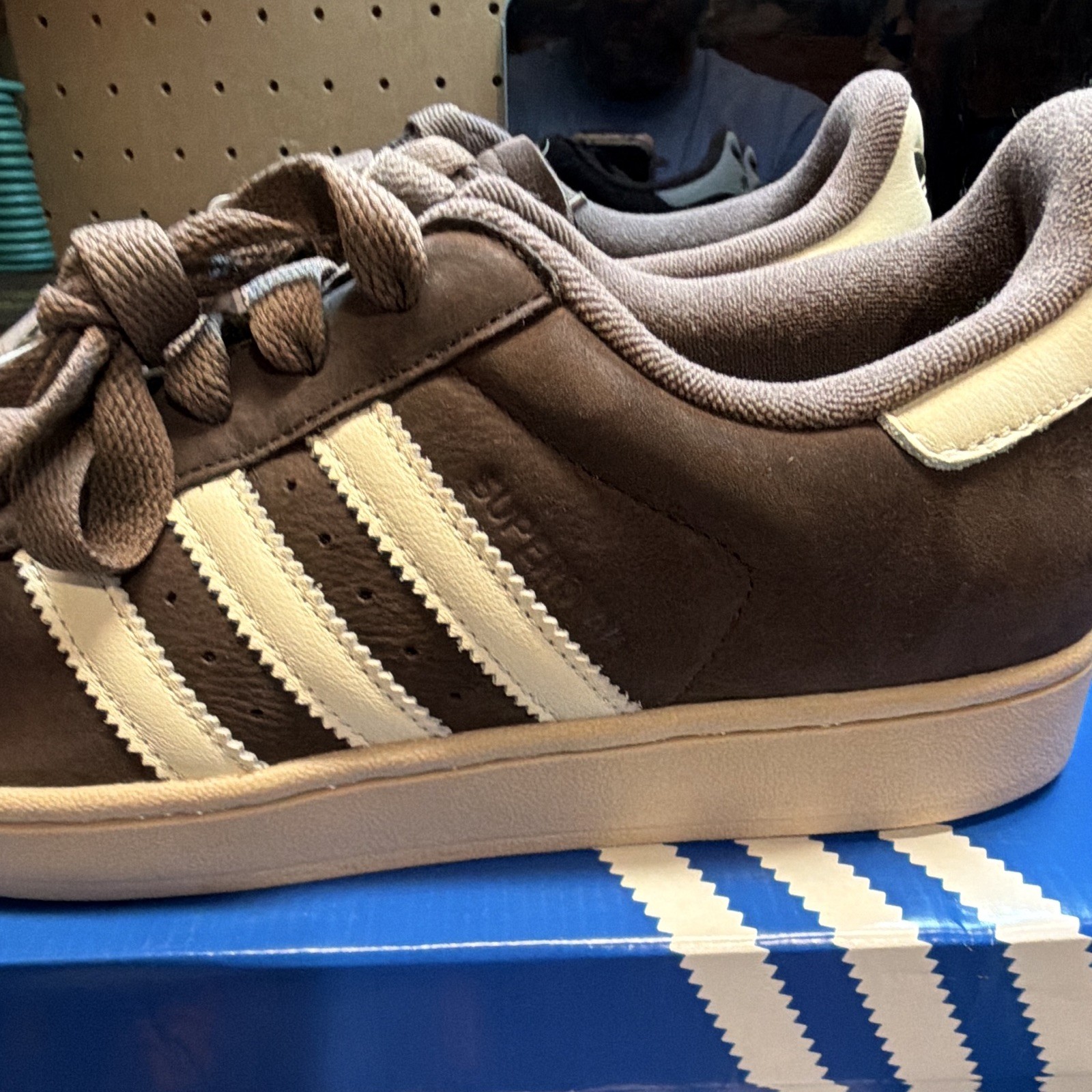 adidas Superstar II IH9314 Aurora Coffee/Off White/Stone Khaki Low Top Men