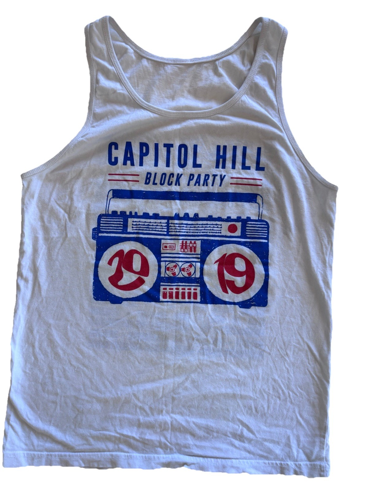 Seattle Capitol Hill Block Party T-Shirt Tank 2019