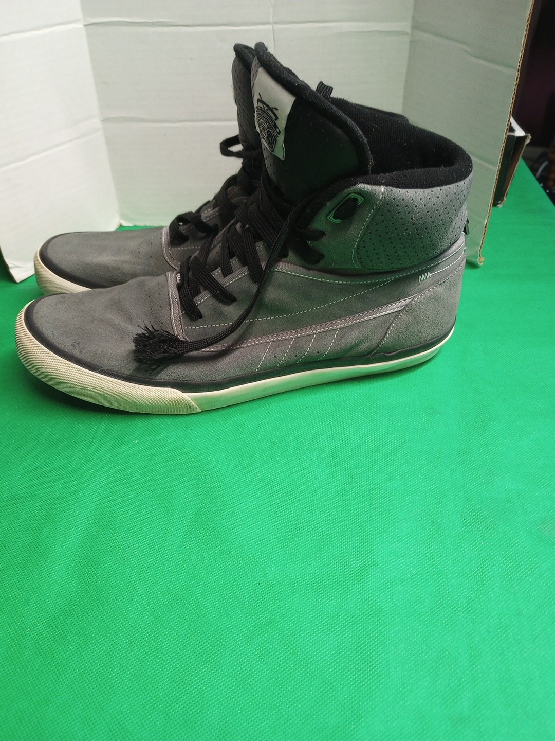 FMS Future High Top Sneakers Shoes Mens size 11 (103941 ) Gray