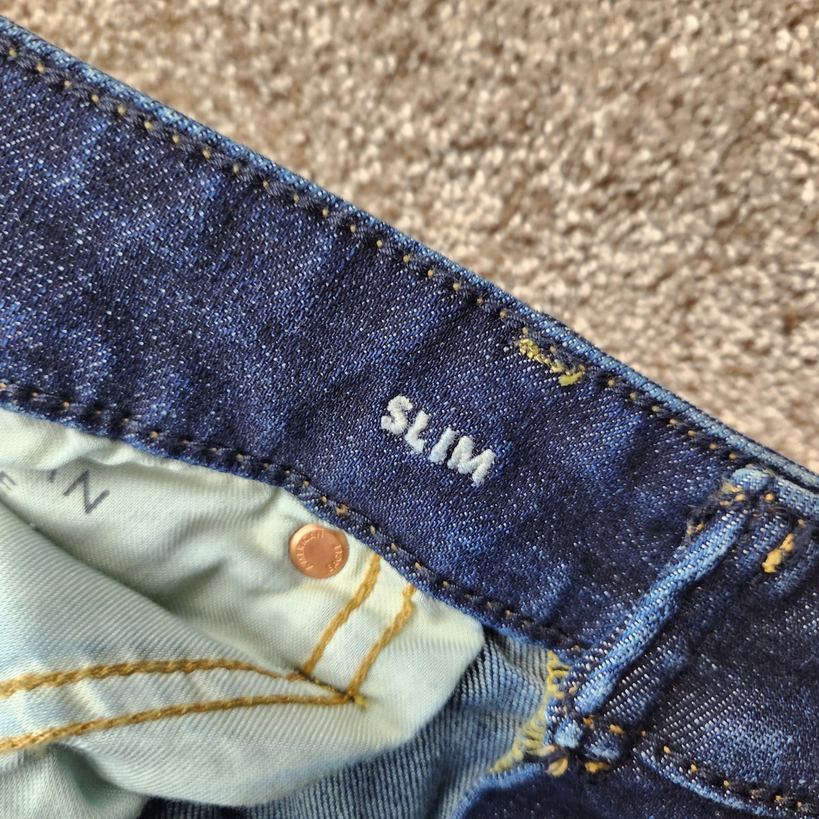 American Eagle Airflex+ Slim Jeans Mens 31×29 Dark Wash Stretch Denim 31 x 30