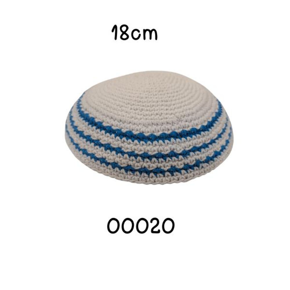 Knitted Yarmulke kippot hat Kippah skull yamaka Holy kipa 18 cm