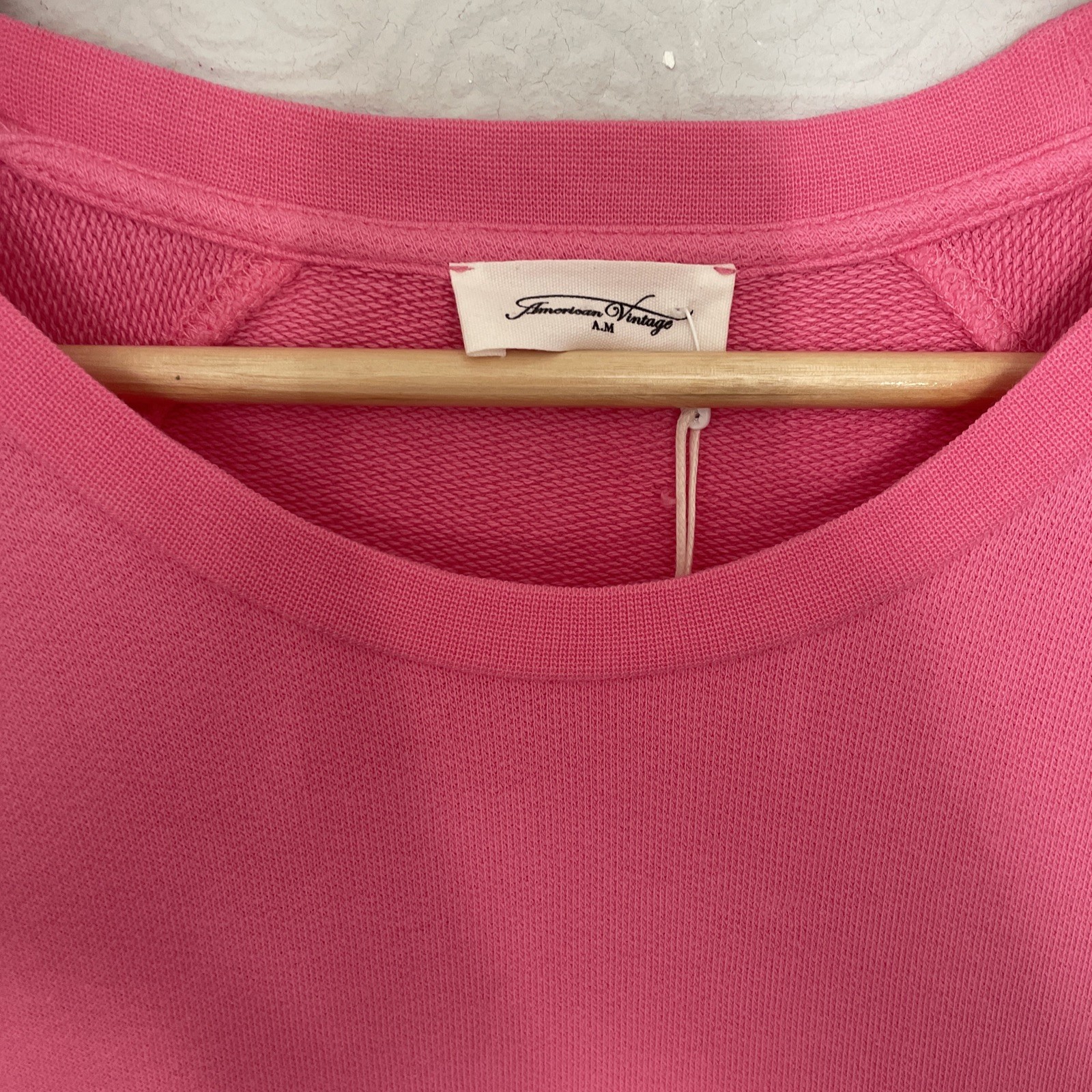 American Vintage Bubblegum Pink Sweater Dress. Size 10. BNWT