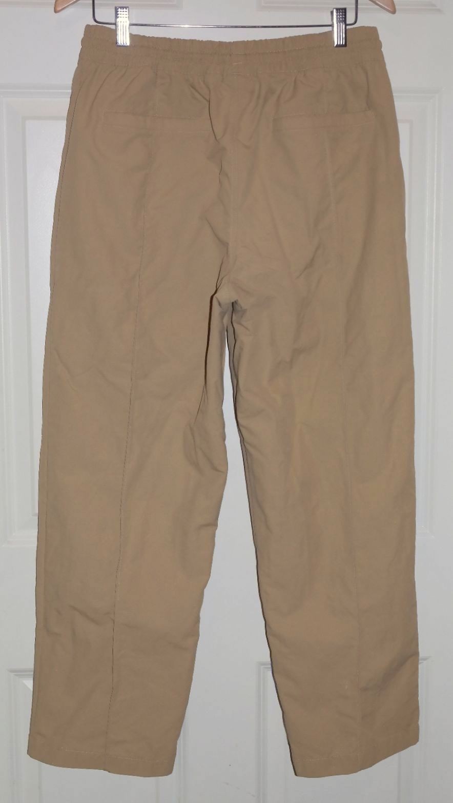 NWT ADIDAS Originals Gender Neutral Beige Pintuck Pants Size M Unisex IJ0988