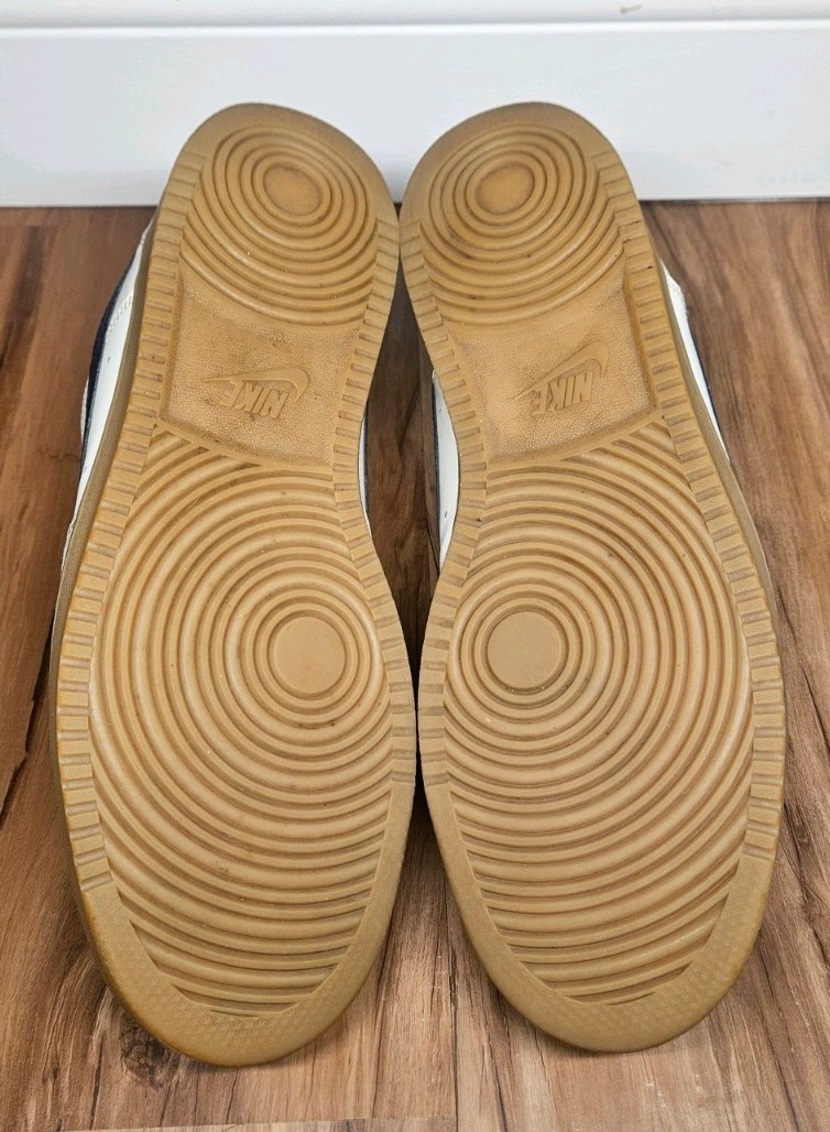 Nike Court Vision Low Sail Midnight Navy Gum Size 13