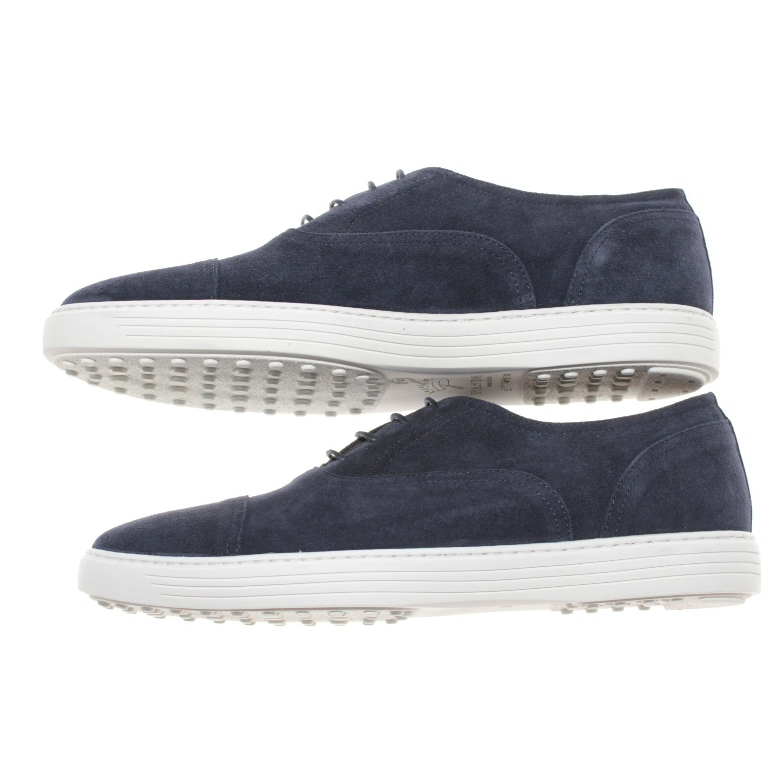 Pastori NWD Julius Suede Casual Shoes / Sneakers Size US 8.5 in Aster Navy Blue